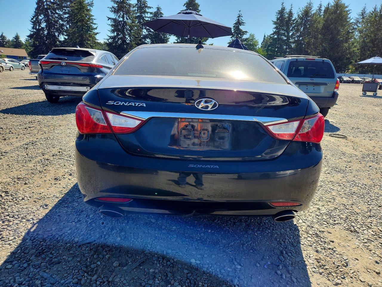 2011 Hyundai Sonata Se Black vin: 5NPEC4AC1BH179619