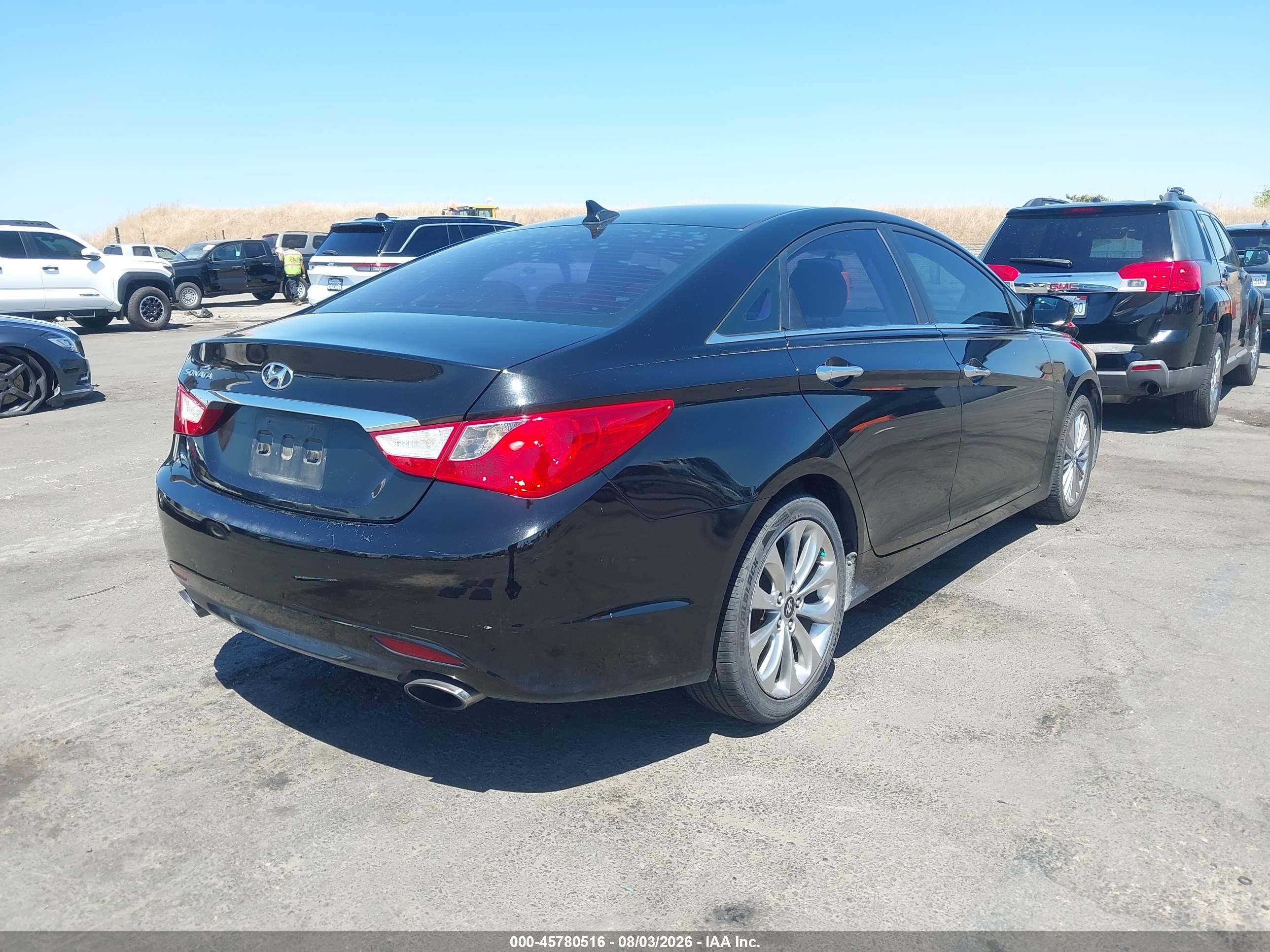 2011 Hyundai Sonata Se Black vin: 5NPEC4AC1BH221982