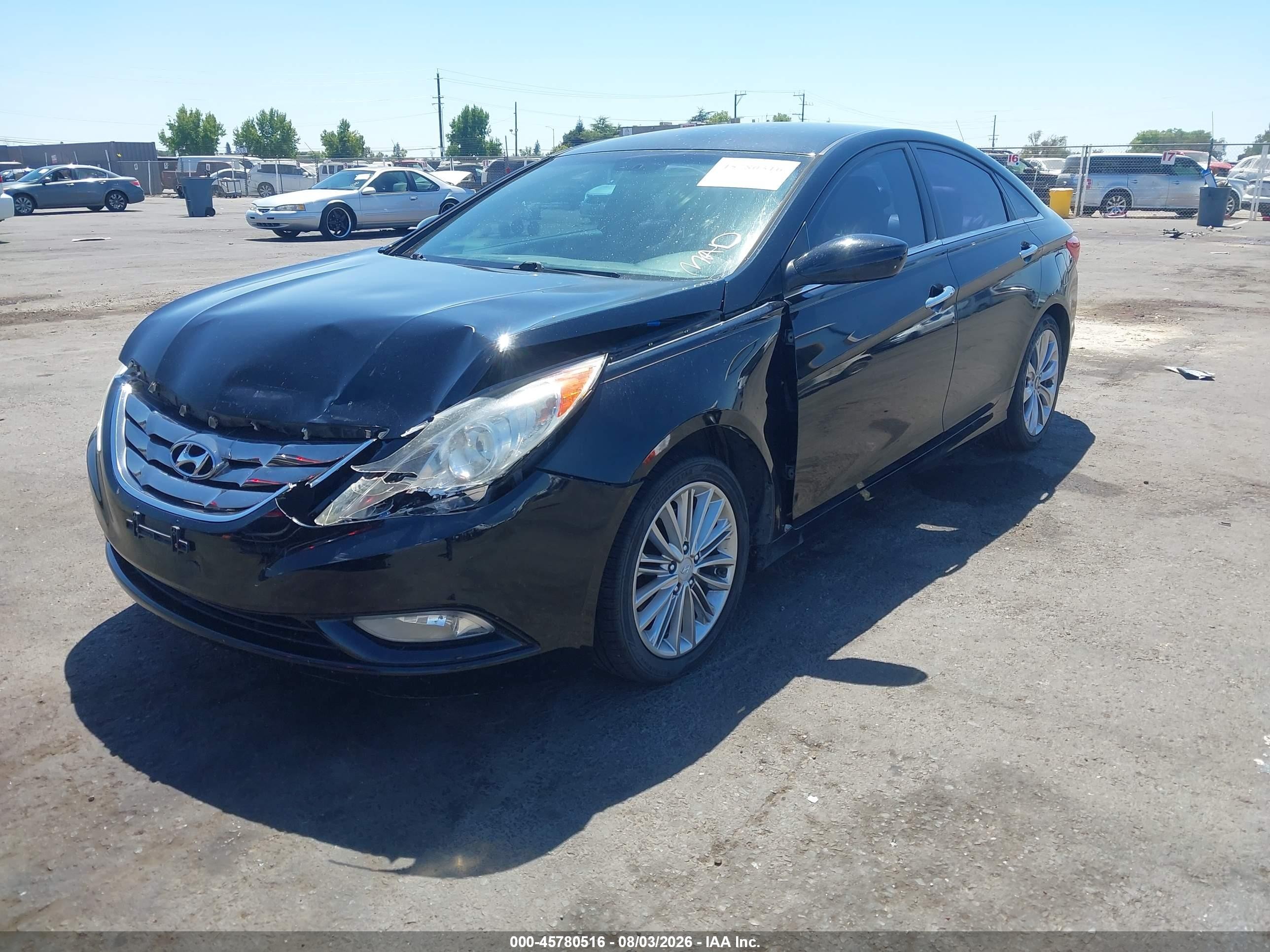 2011 Hyundai Sonata Se Black vin: 5NPEC4AC1BH221982