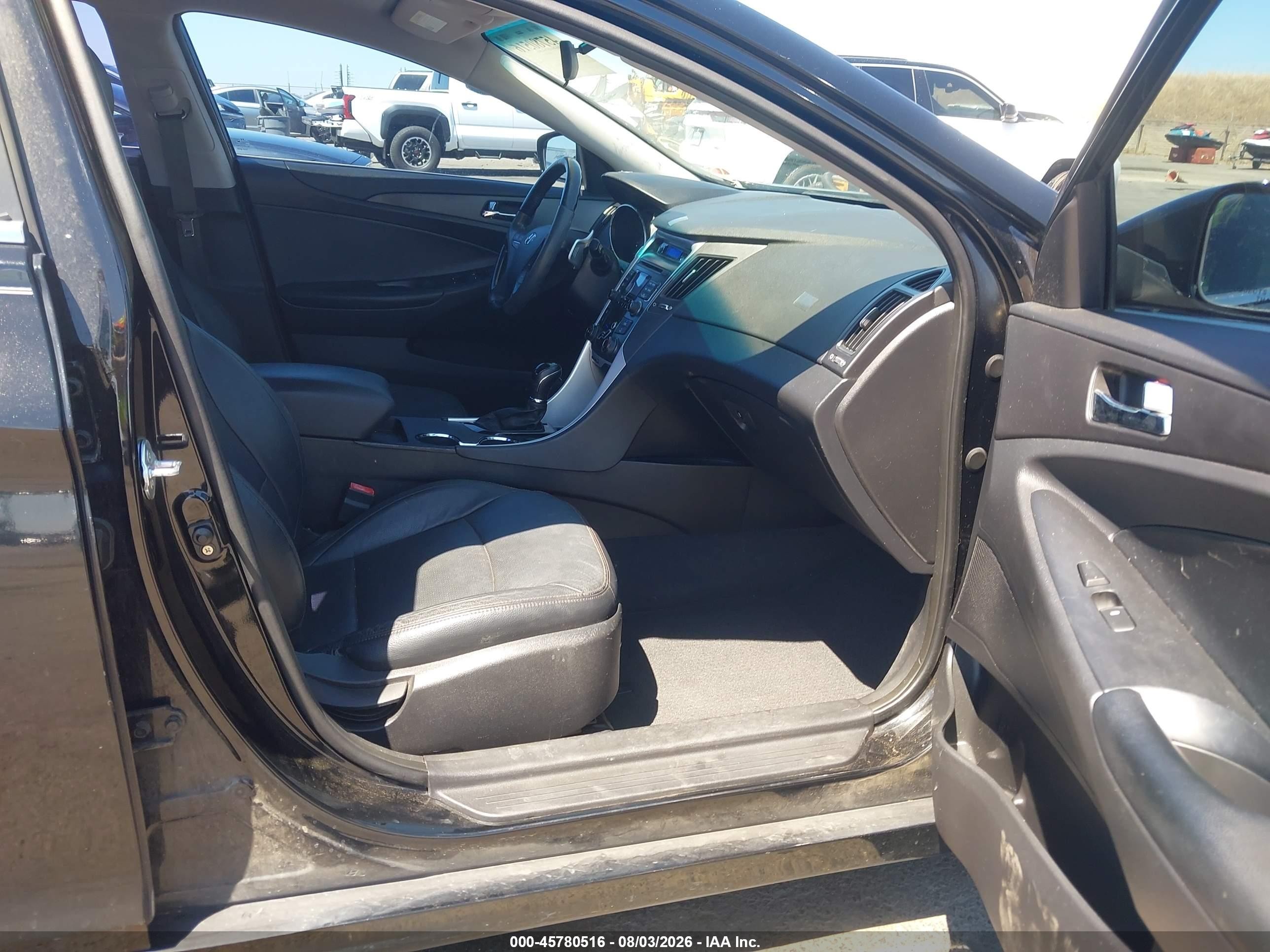 2011 Hyundai Sonata Se Black vin: 5NPEC4AC1BH221982