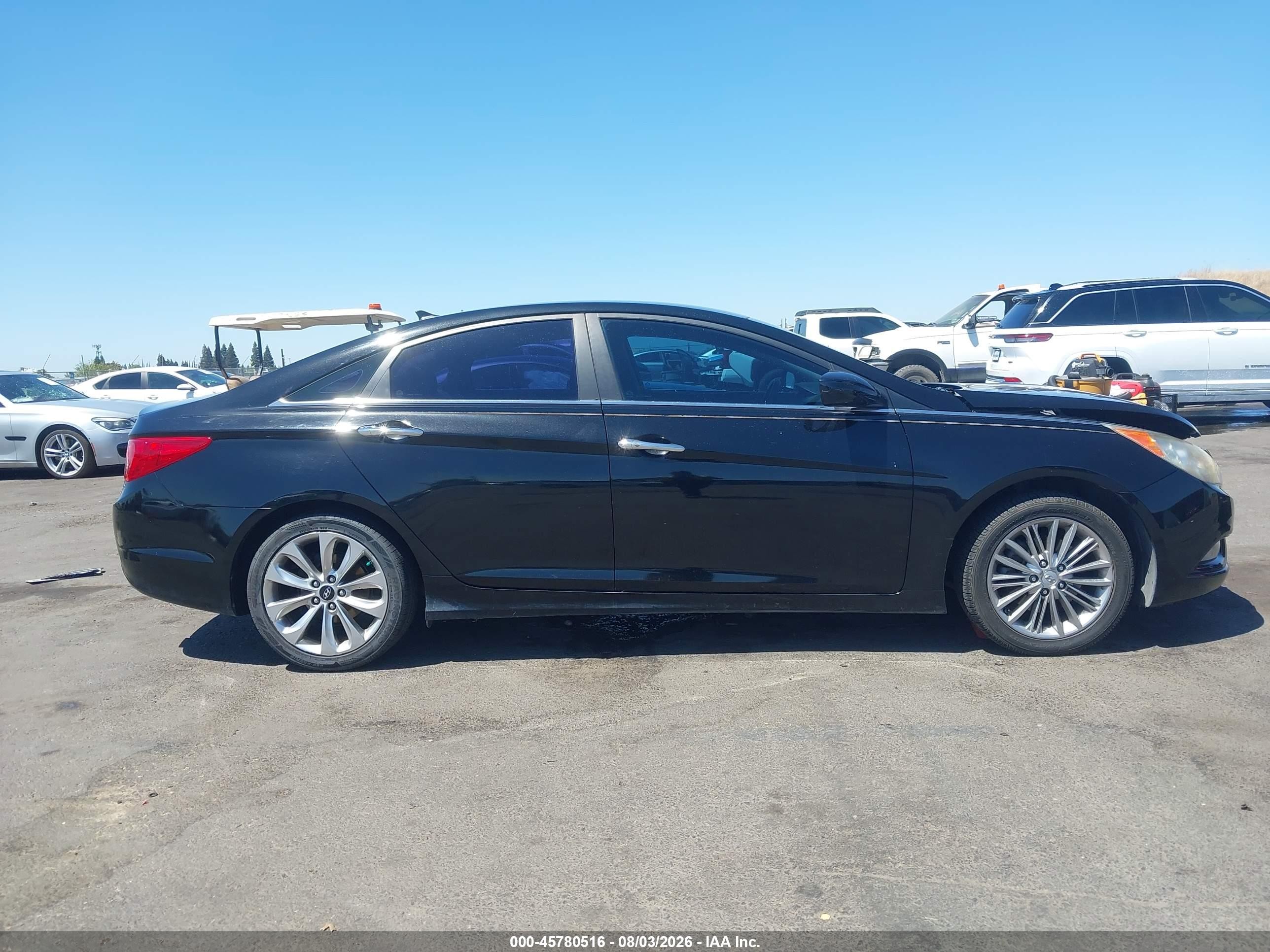 2011 Hyundai Sonata Se Black vin: 5NPEC4AC1BH221982