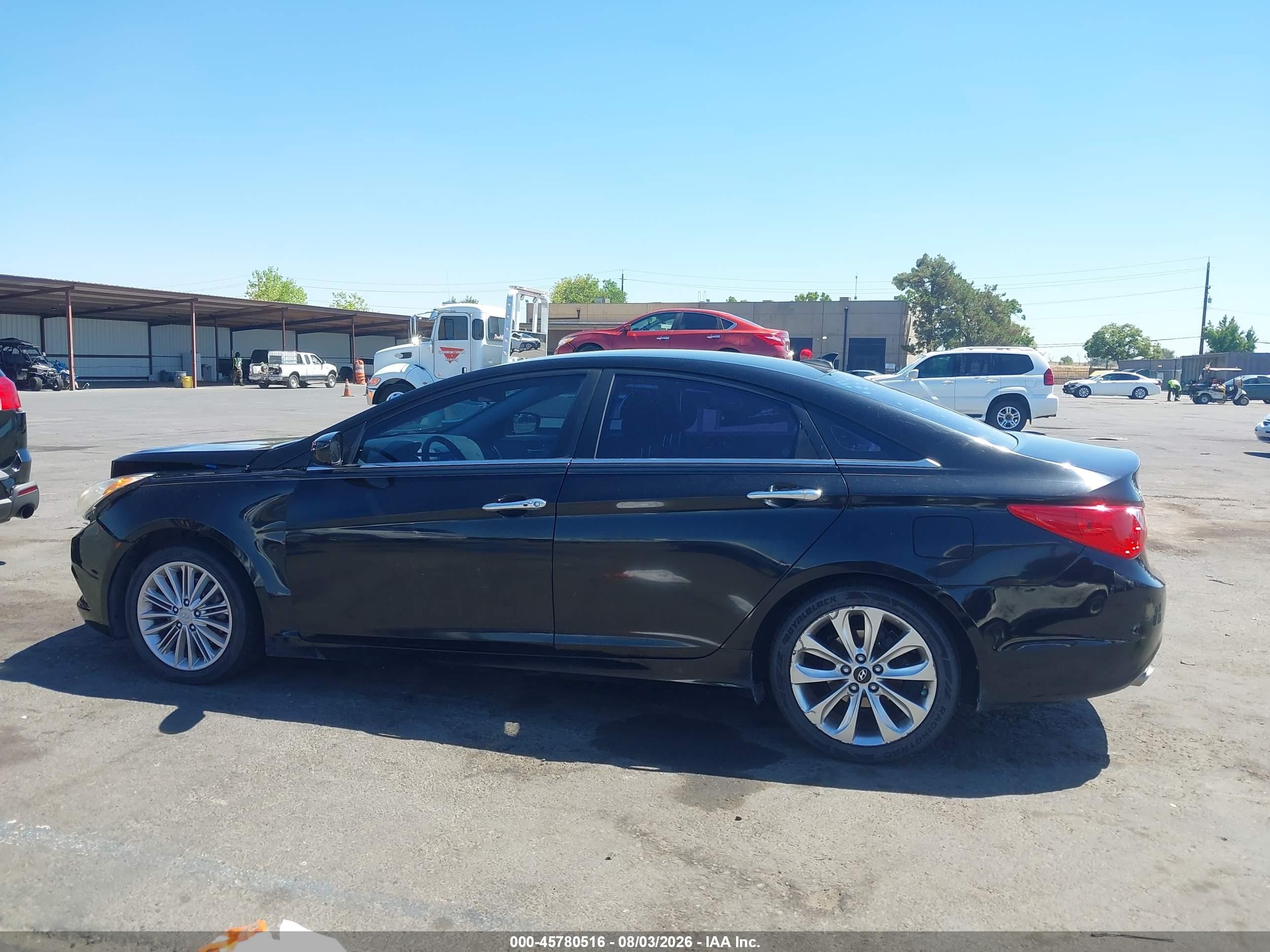 2011 Hyundai Sonata Se Black vin: 5NPEC4AC1BH221982