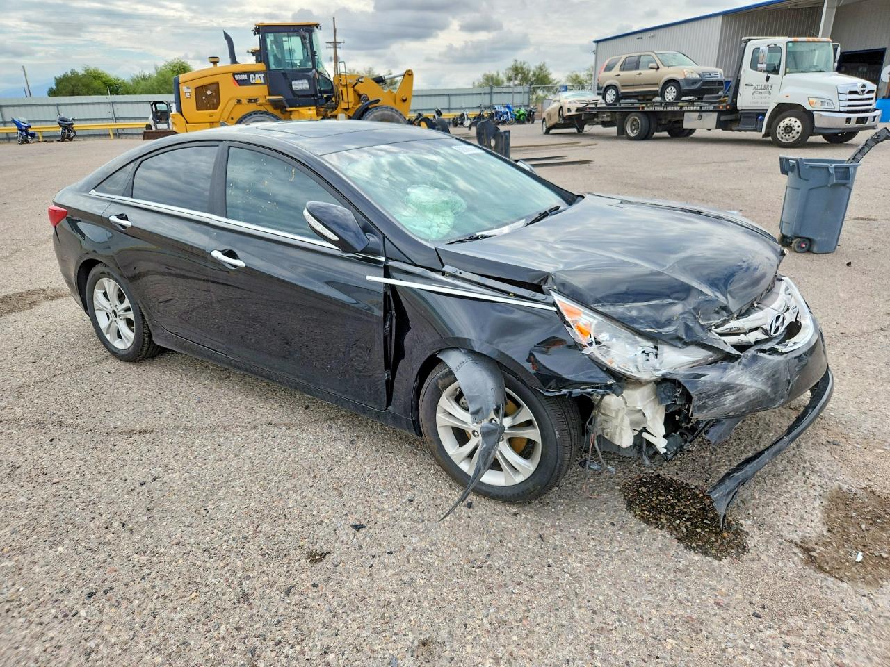 2011 Hyundai Sonata Limited Black vin: 5NPEC4AC1BH229029