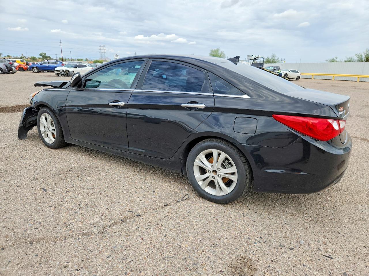 2011 Hyundai Sonata Limited Black vin: 5NPEC4AC1BH229029