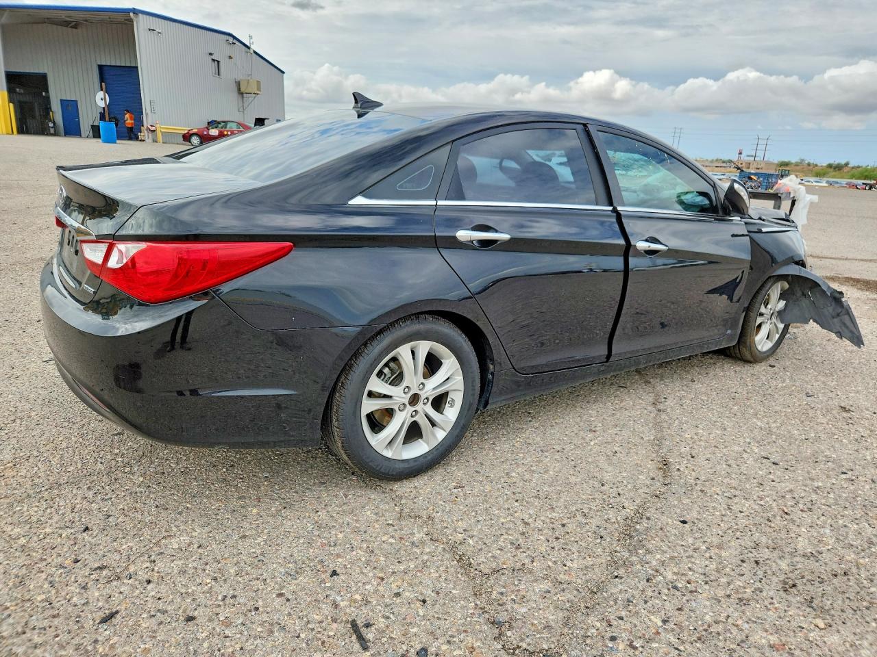 2011 Hyundai Sonata Limited Black vin: 5NPEC4AC1BH229029