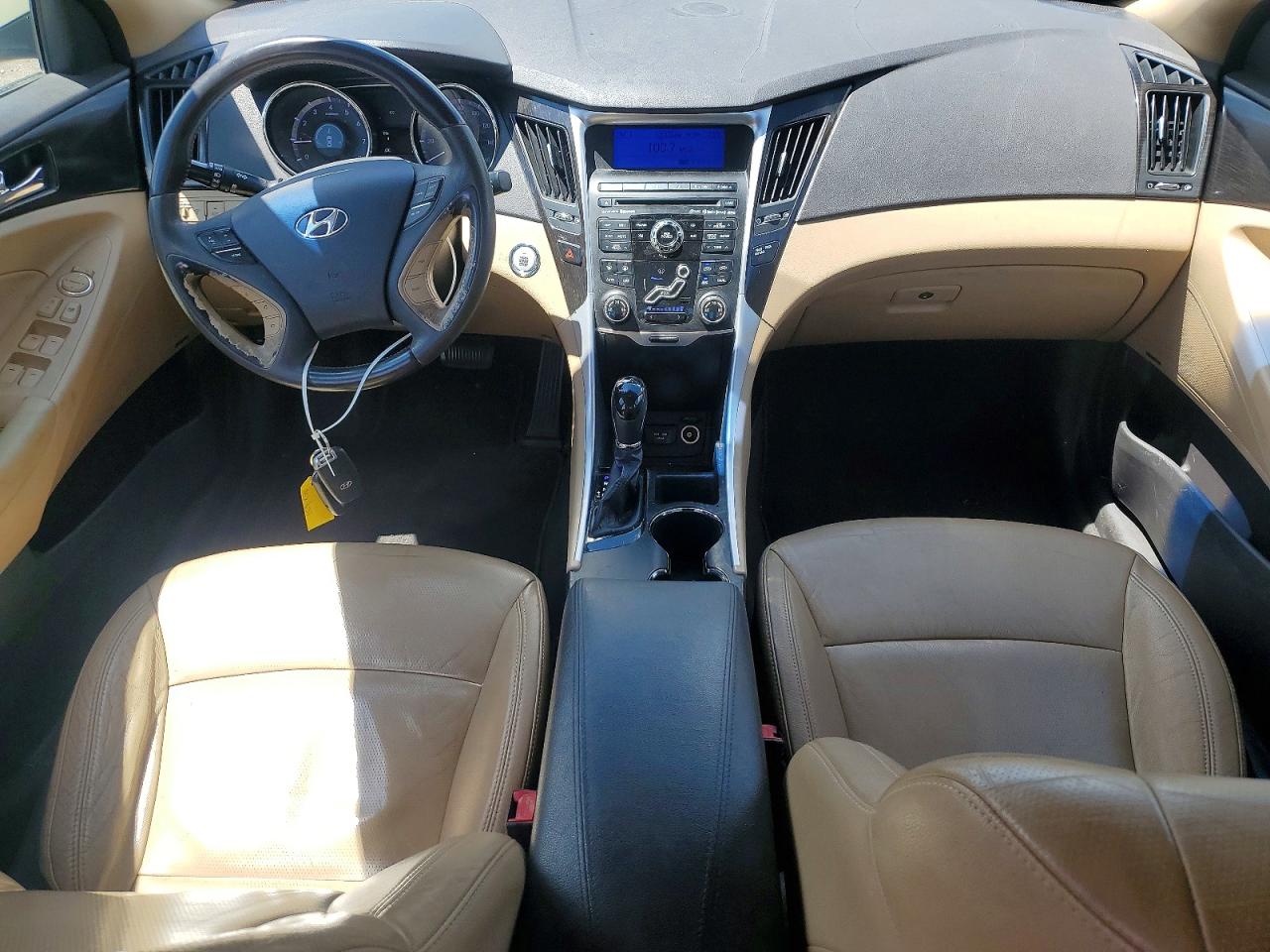 2011 Hyundai Sonata Limited White vin: 5NPEC4AC1BH242363
