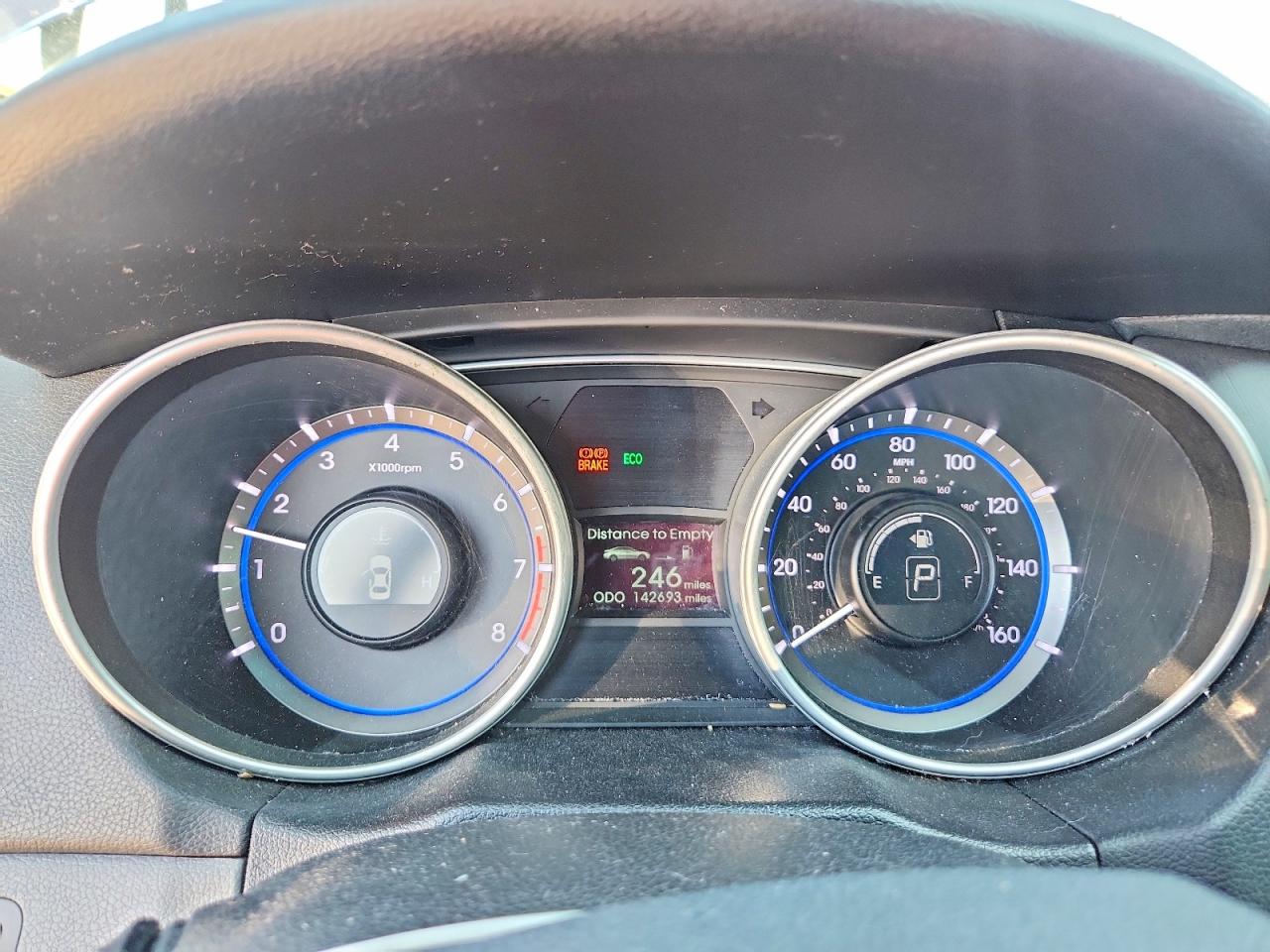 2011 Hyundai Sonata Se Blue vin: 5NPEC4AC1BH250804