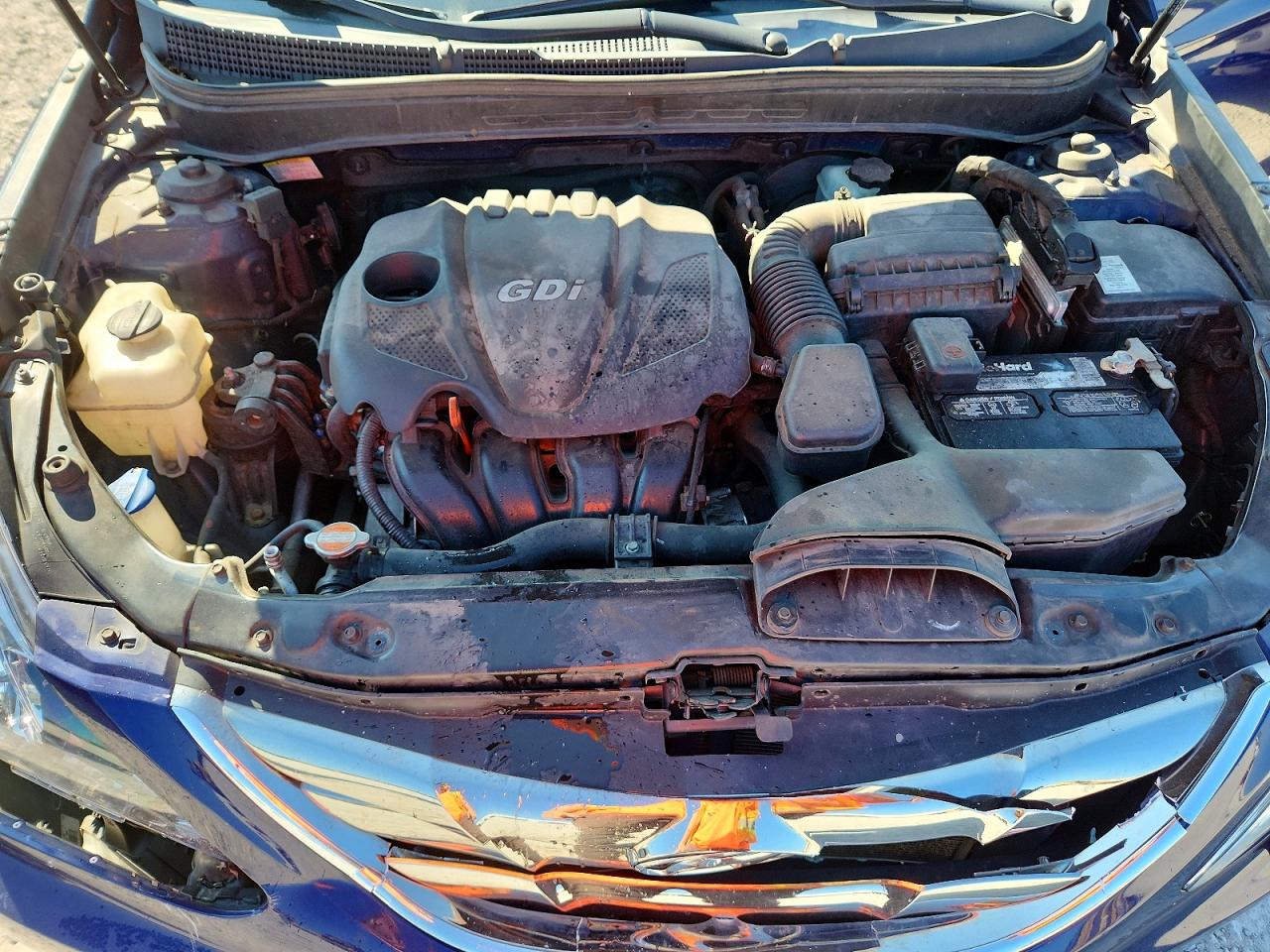 2011 Hyundai Sonata Se Blue vin: 5NPEC4AC1BH250804