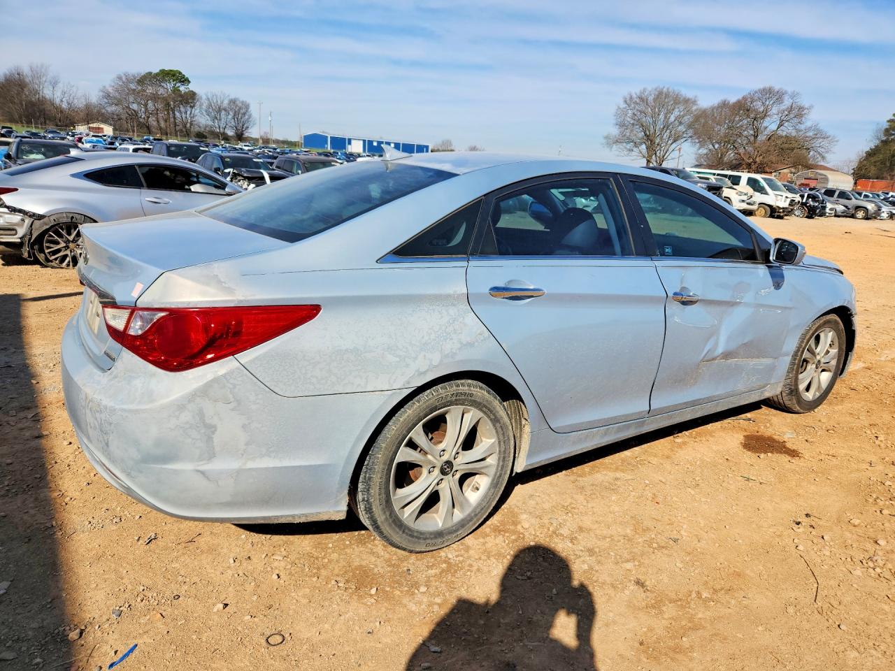 2011 Hyundai Sonata Se Silver vin: 5NPEC4AC1BH251659