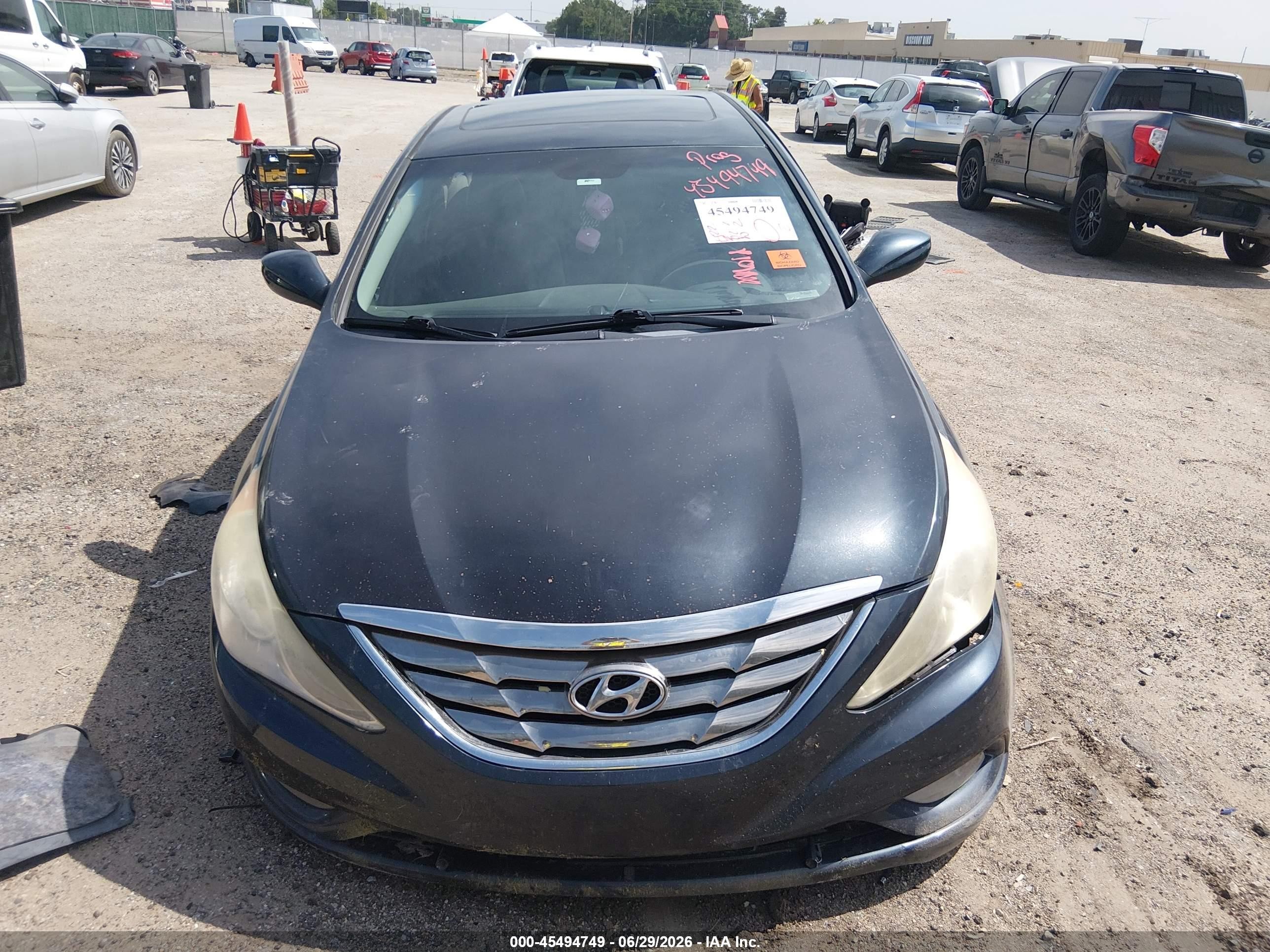 2011 Hyundai Sonata Se Blue vin: 5NPEC4AC1BH254240