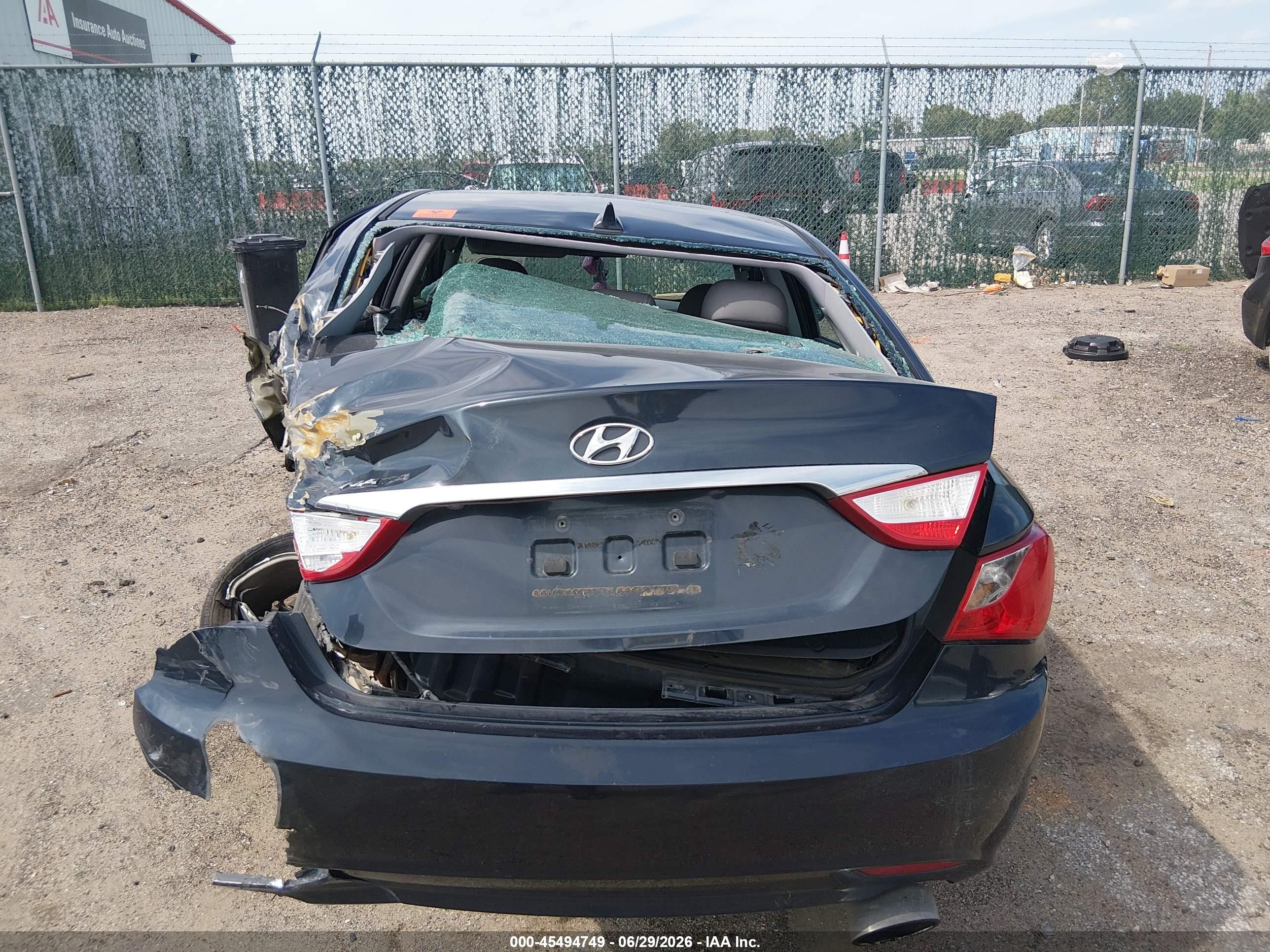 2011 Hyundai Sonata Se Blue vin: 5NPEC4AC1BH254240