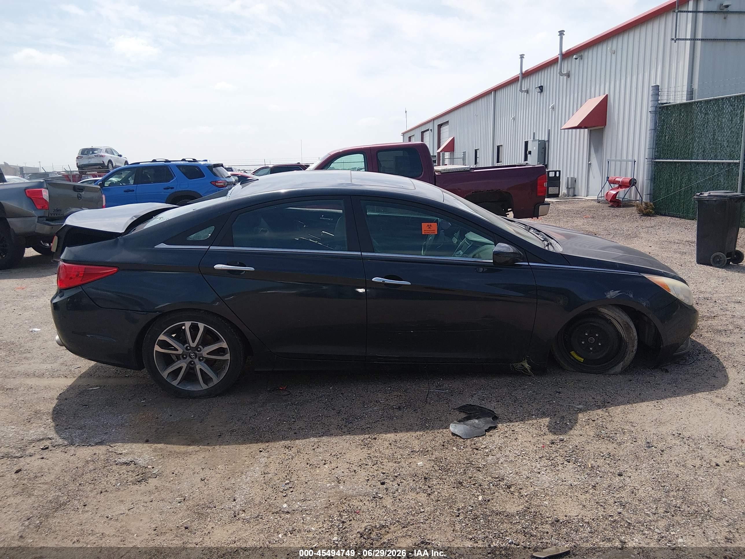2011 Hyundai Sonata Se Blue vin: 5NPEC4AC1BH254240