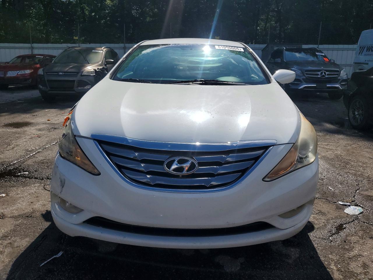 2011 Hyundai Sonata Se White vin: 5NPEC4AC1BH305798