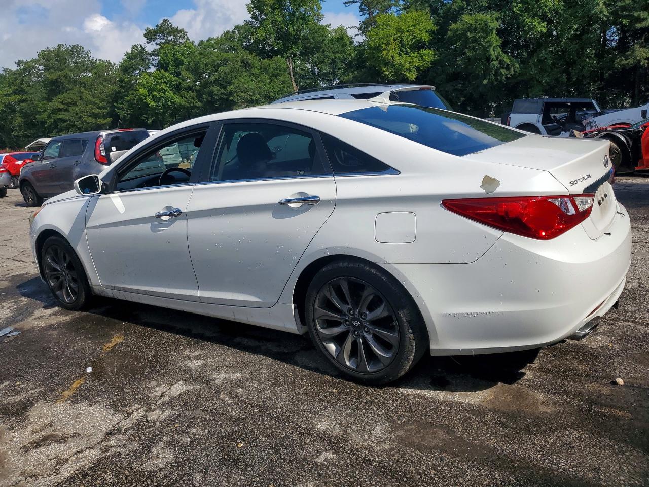 2011 Hyundai Sonata Se White vin: 5NPEC4AC1BH305798