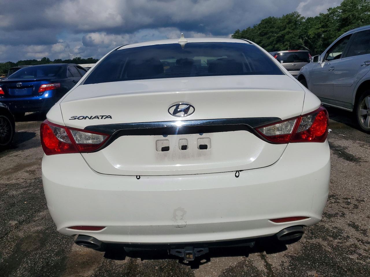 2011 Hyundai Sonata Se White vin: 5NPEC4AC1BH305798