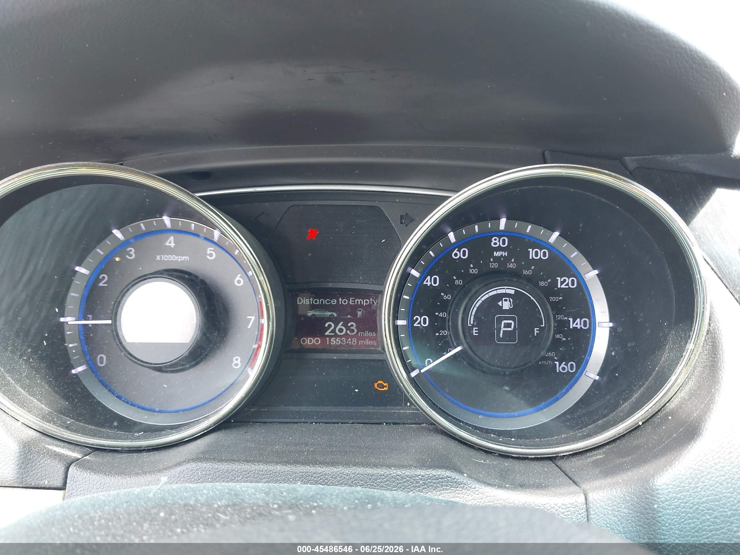 2011 Hyundai Sonata Limited Red vin: 5NPEC4AC1BH307924