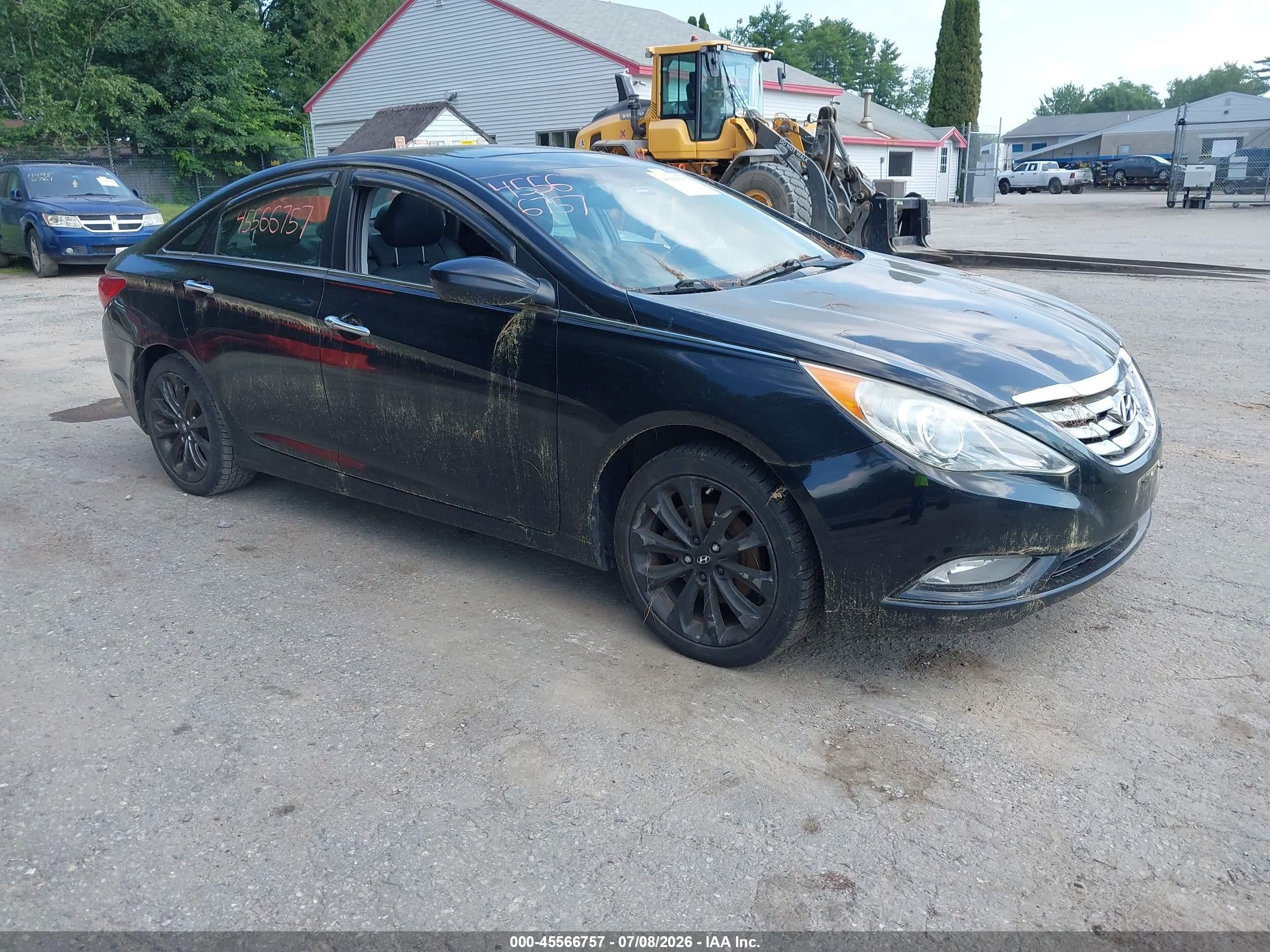 2012 Hyundai Sonata Se Black vin: 5NPEC4AC1CH329343