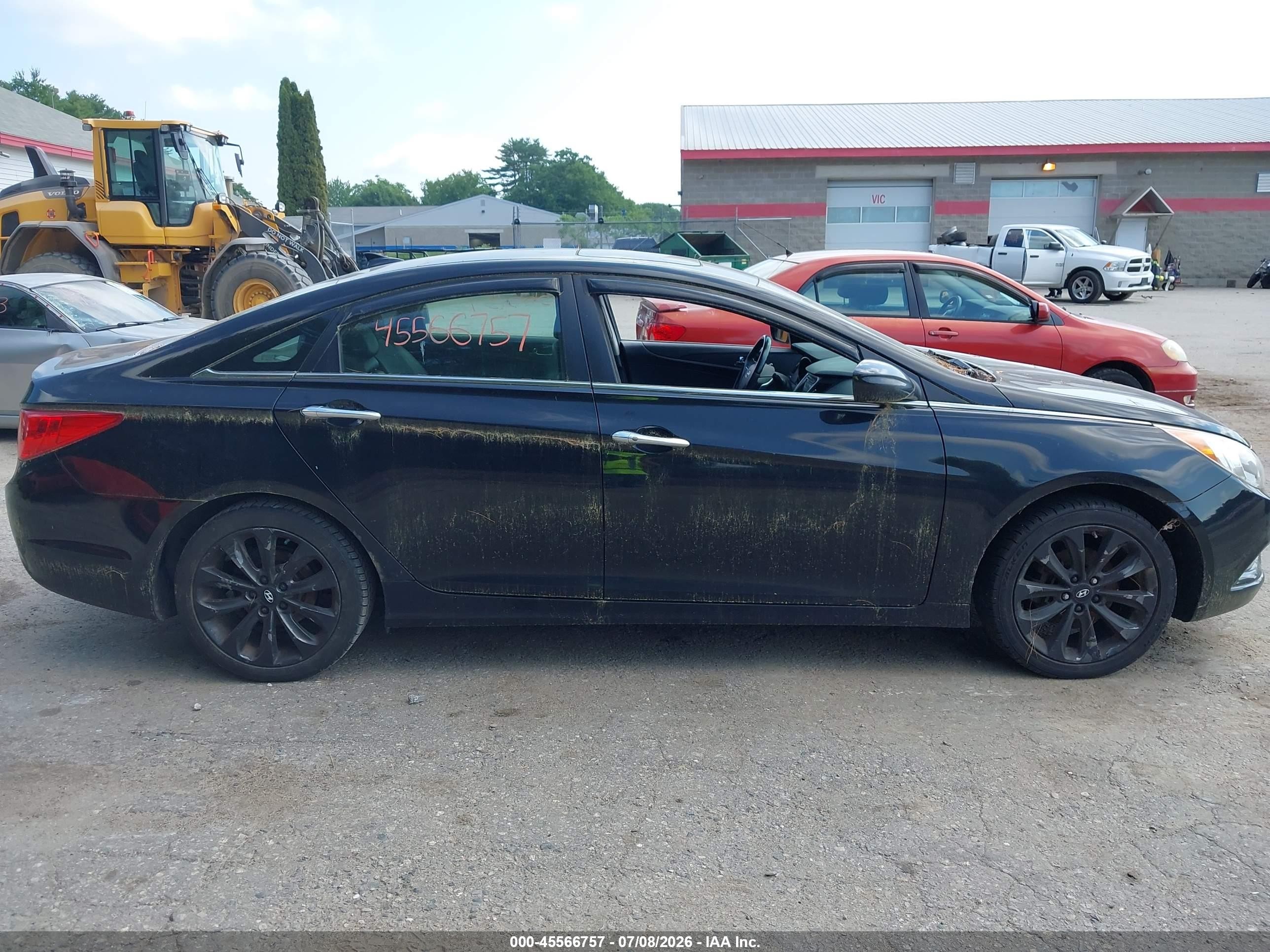 2012 Hyundai Sonata Se Black vin: 5NPEC4AC1CH329343