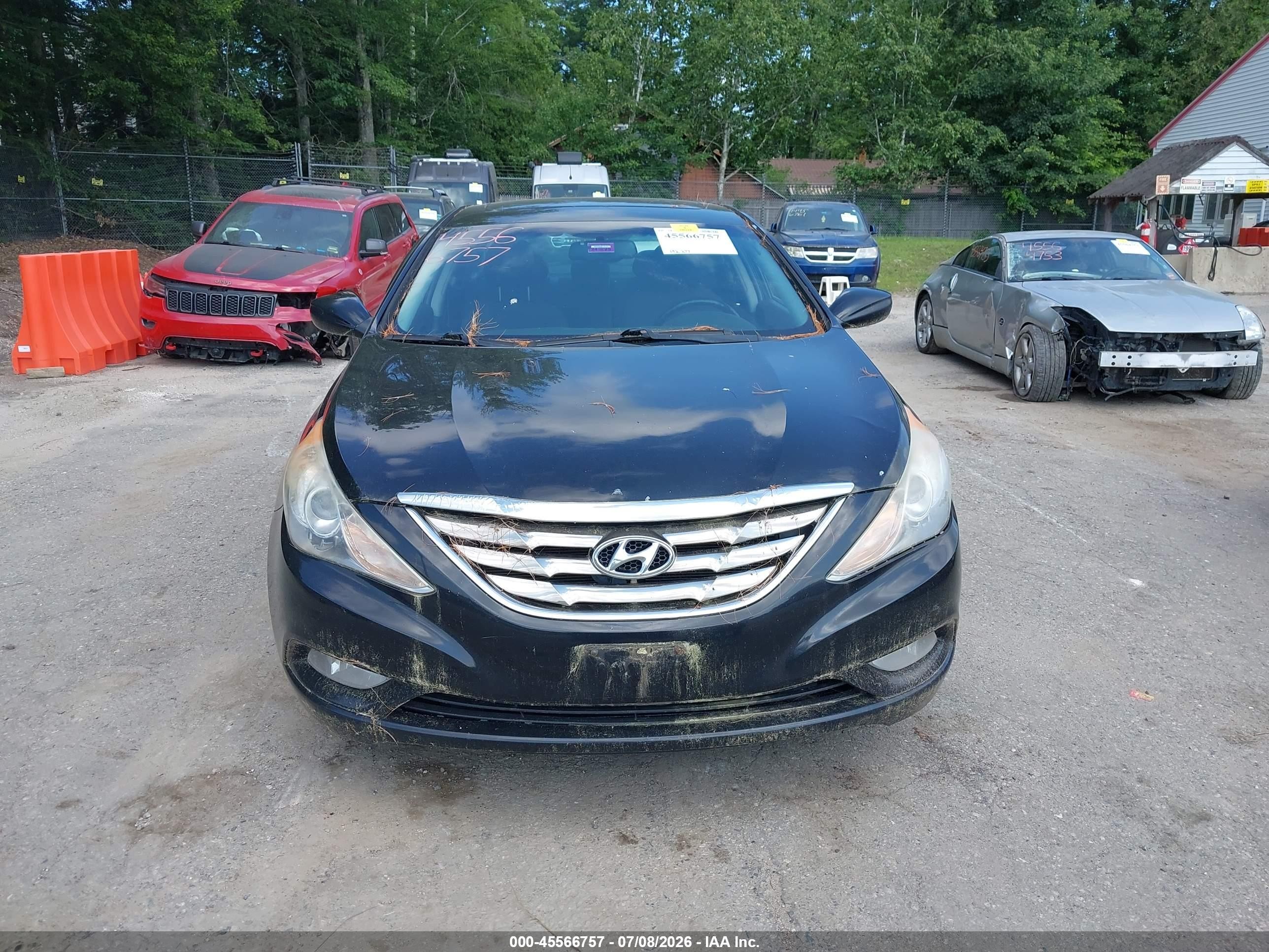 2012 Hyundai Sonata Se Black vin: 5NPEC4AC1CH329343