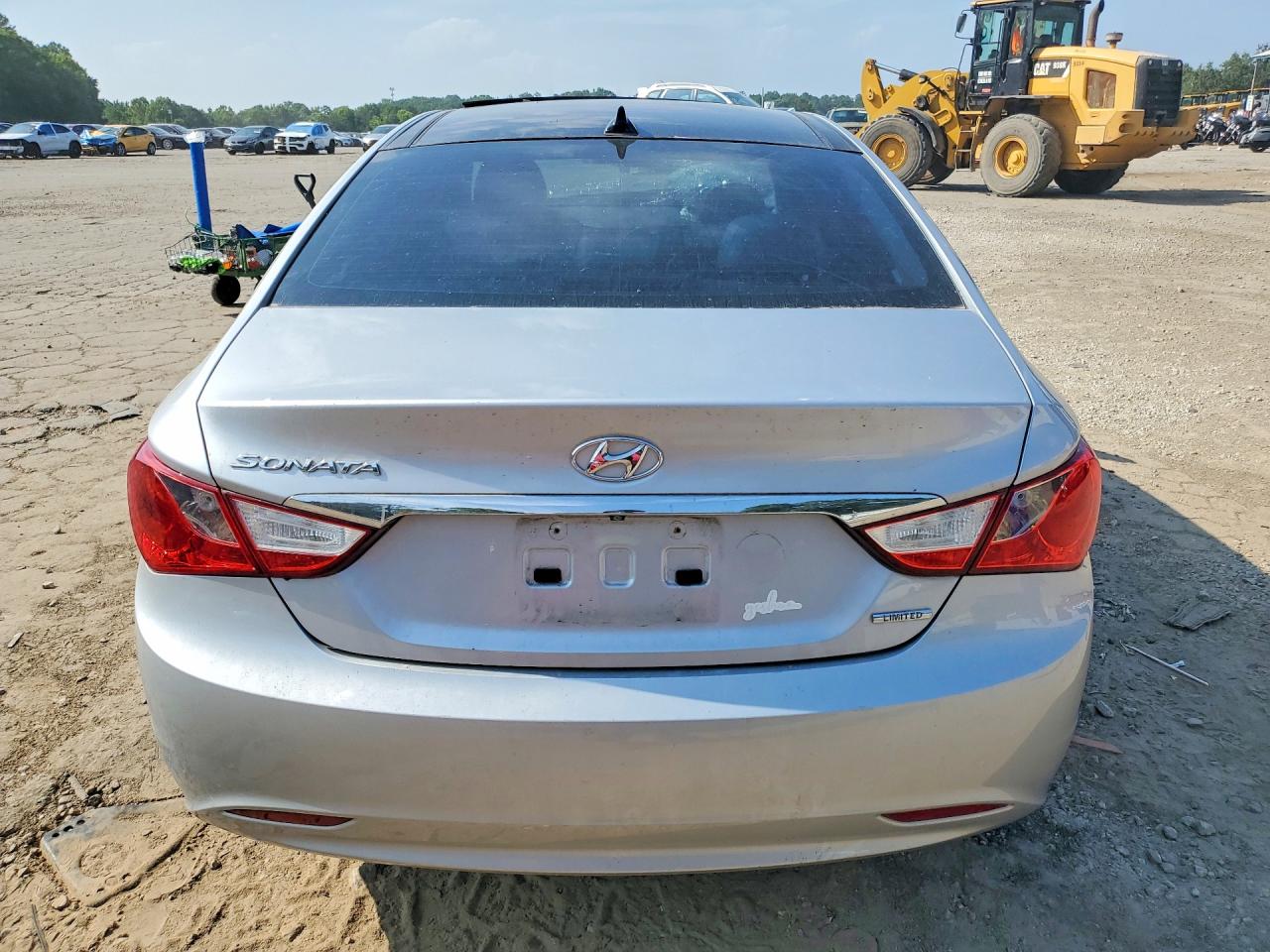 2012 Hyundai Sonata Limited Silver vin: 5NPEC4AC1CH330329