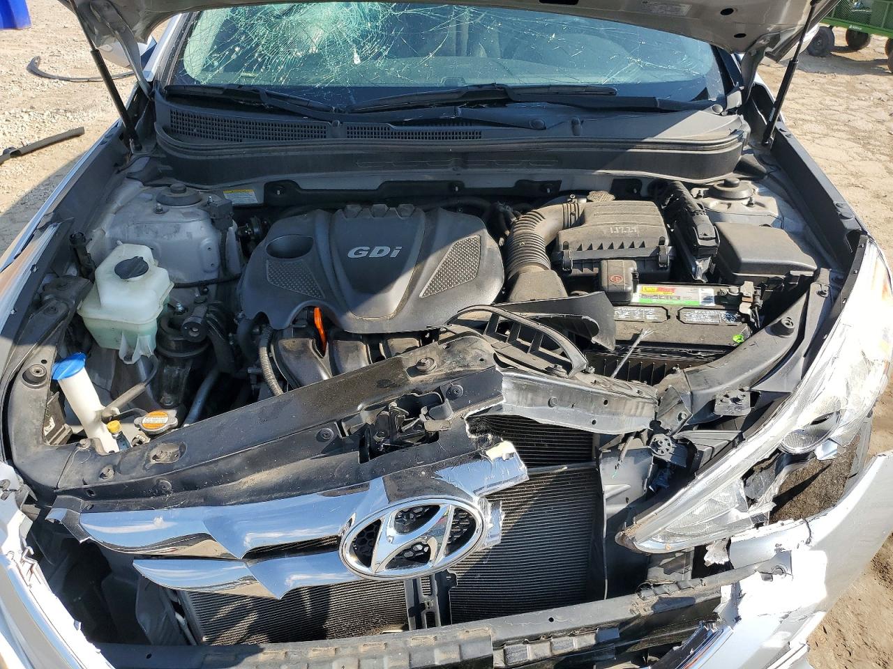 2012 Hyundai Sonata Limited Silver vin: 5NPEC4AC1CH330329
