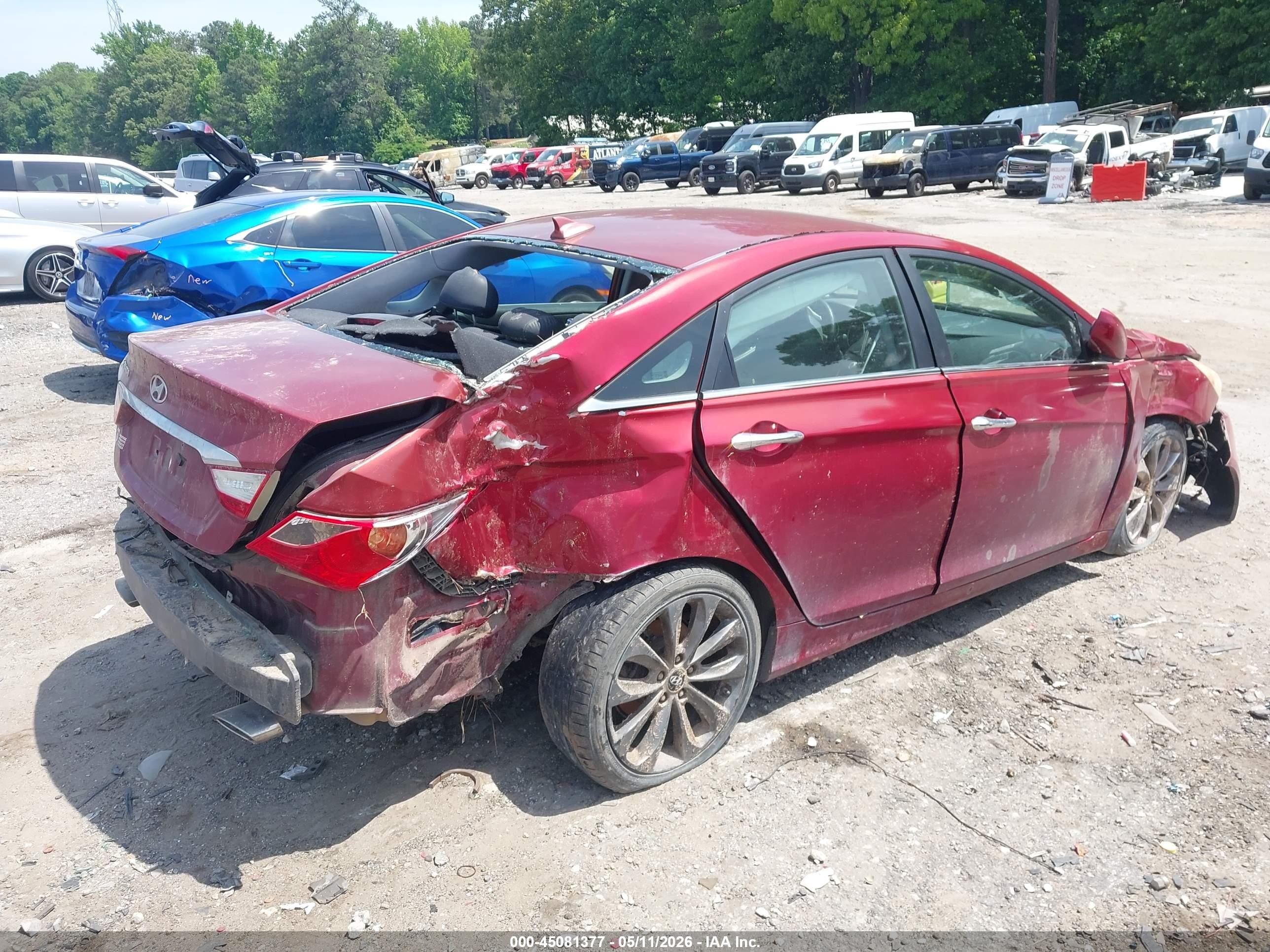 2012 Hyundai Sonata Se Red vin: 5NPEC4AC1CH338933