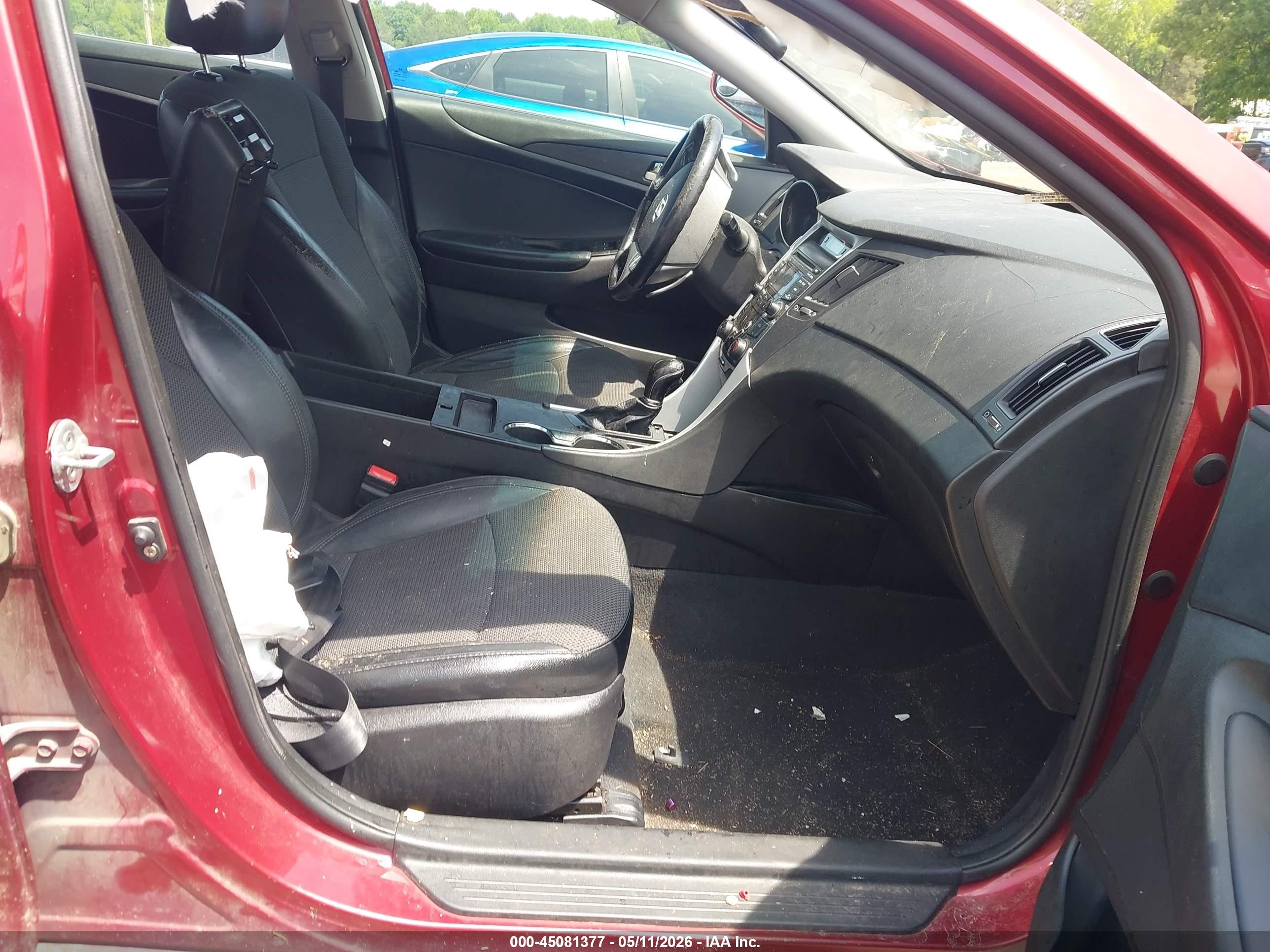 2012 Hyundai Sonata Se Red vin: 5NPEC4AC1CH338933