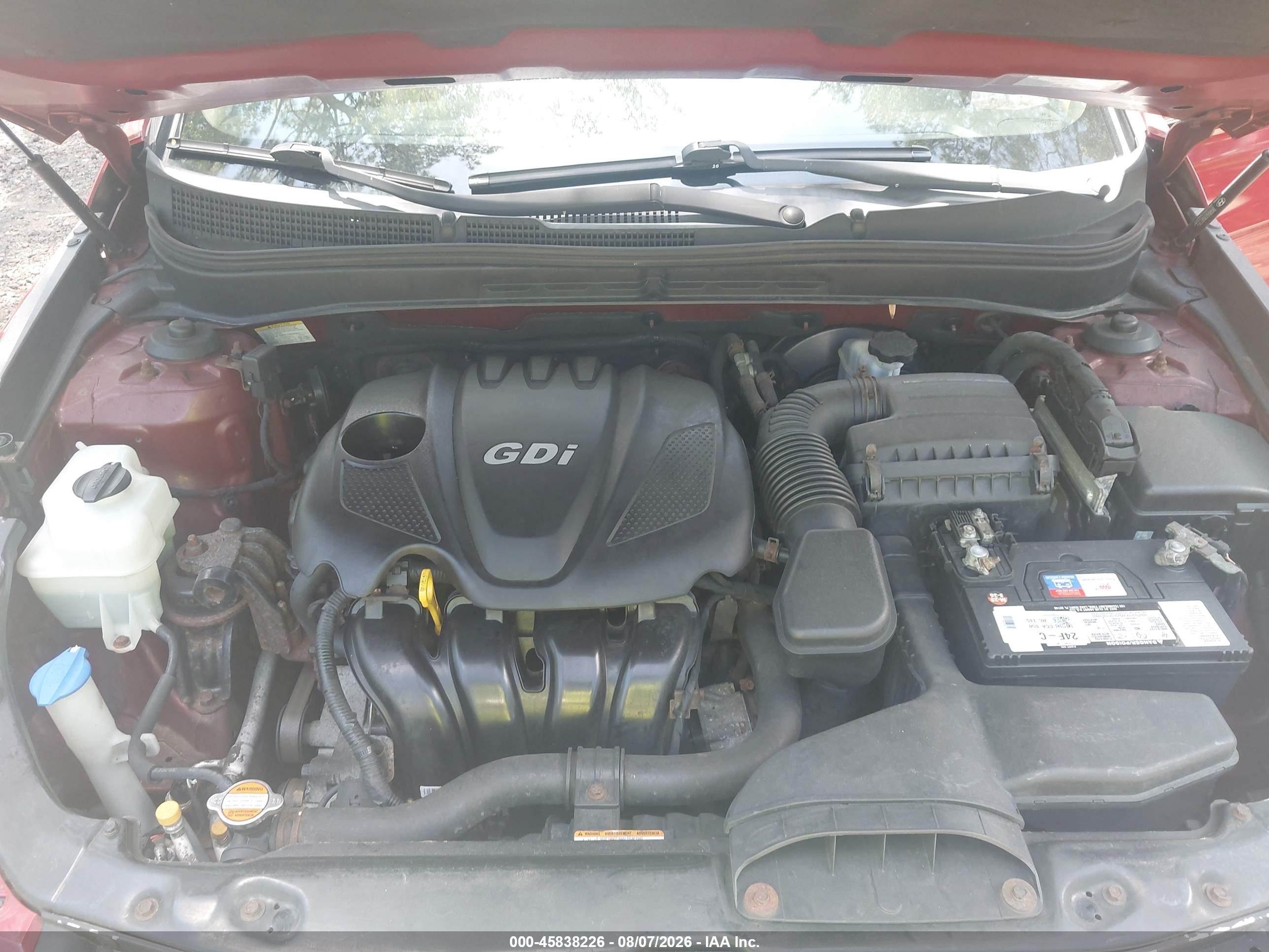 2012 Hyundai Sonata Limited Red vin: 5NPEC4AC1CH343727