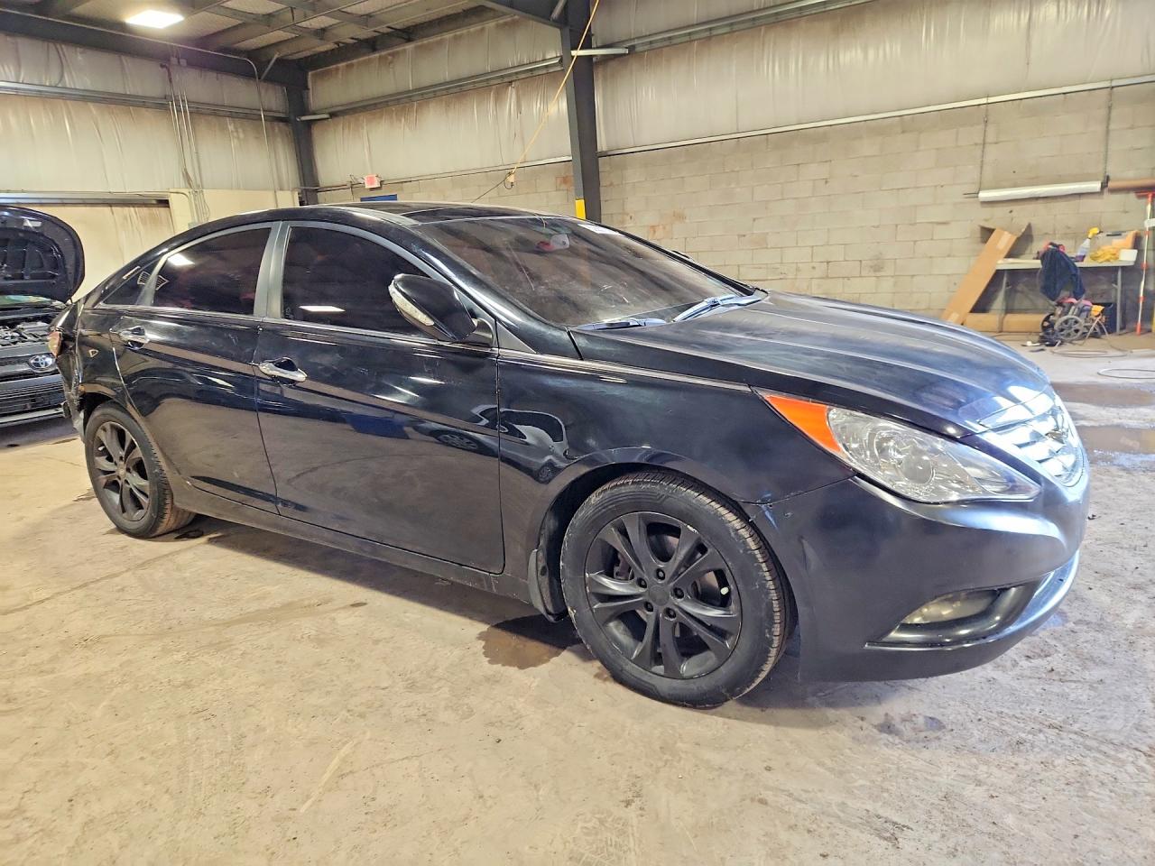 2012 Hyundai Sonata Limited Black vin: 5NPEC4AC1CH350550