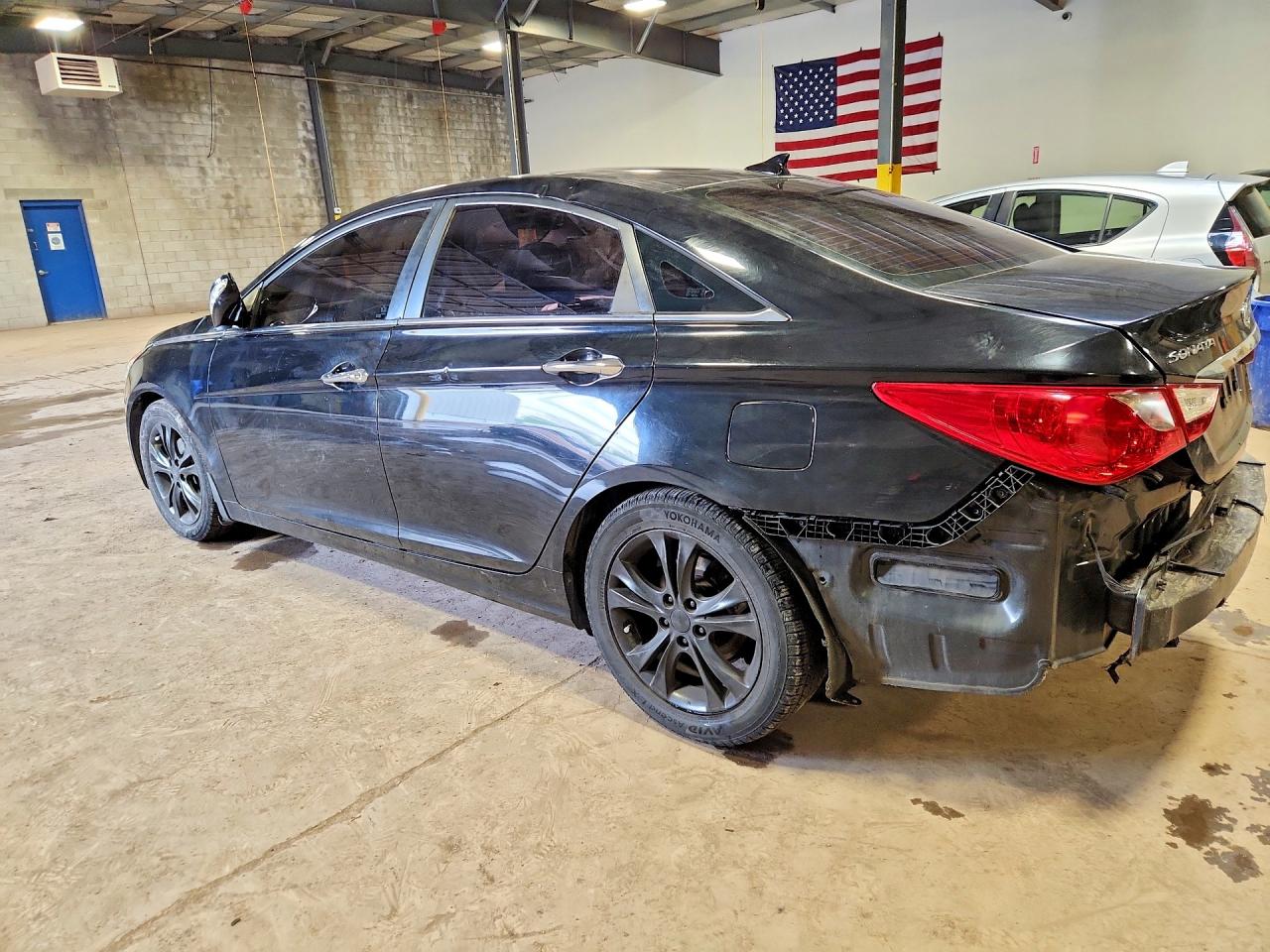 2012 Hyundai Sonata Limited Black vin: 5NPEC4AC1CH350550