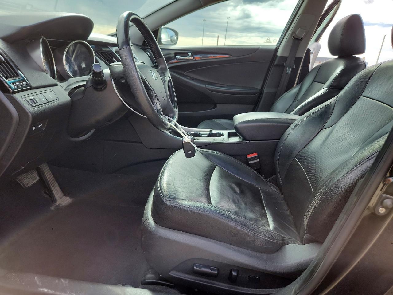 2012 Hyundai Sonata Se Black vin: 5NPEC4AC1CH353402