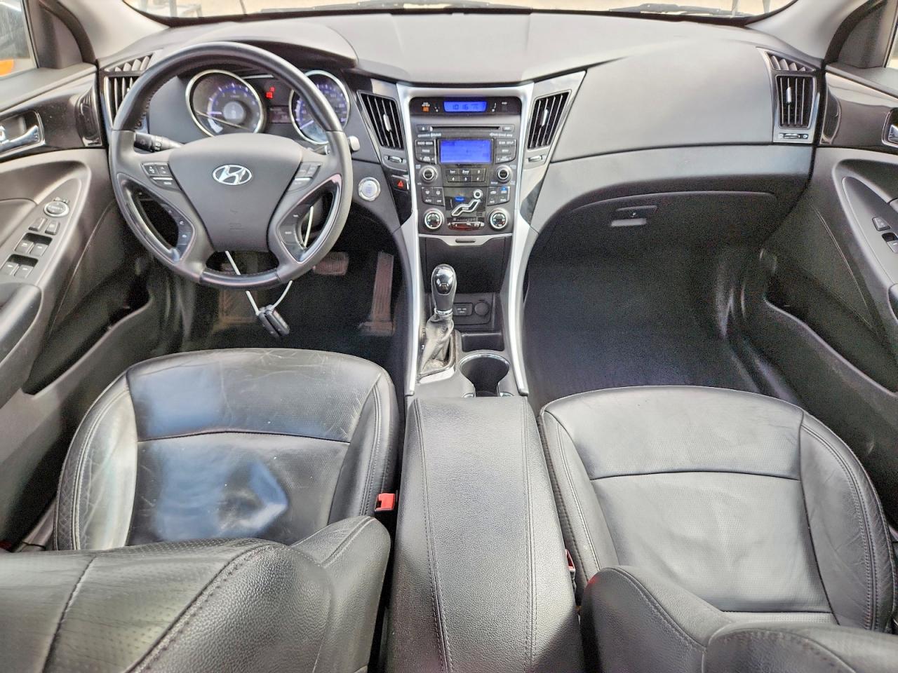2012 Hyundai Sonata Se Black vin: 5NPEC4AC1CH353402
