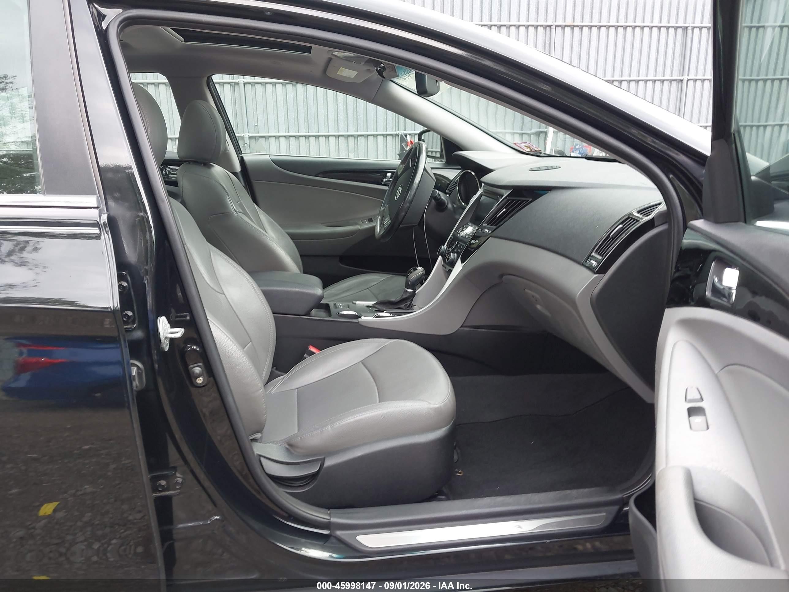 2012 Hyundai Sonata Limited Black vin: 5NPEC4AC1CH353531