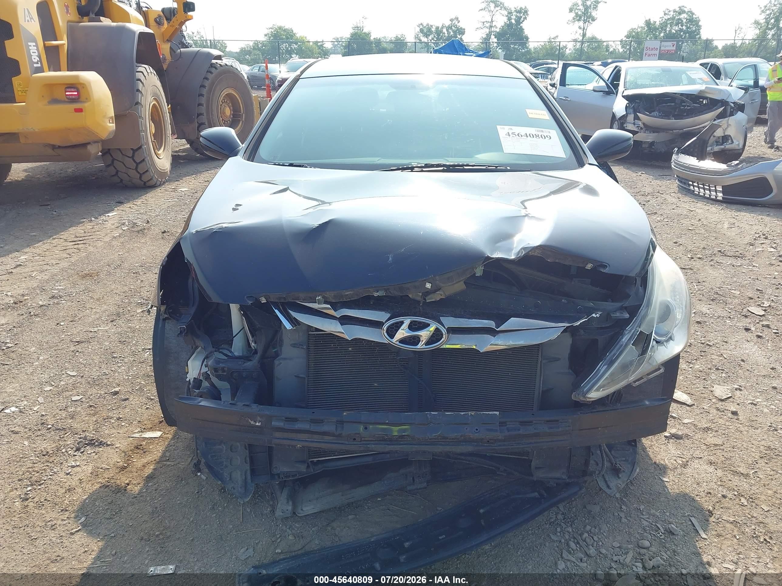 2012 Hyundai Sonata Se Black vin: 5NPEC4AC1CH389087