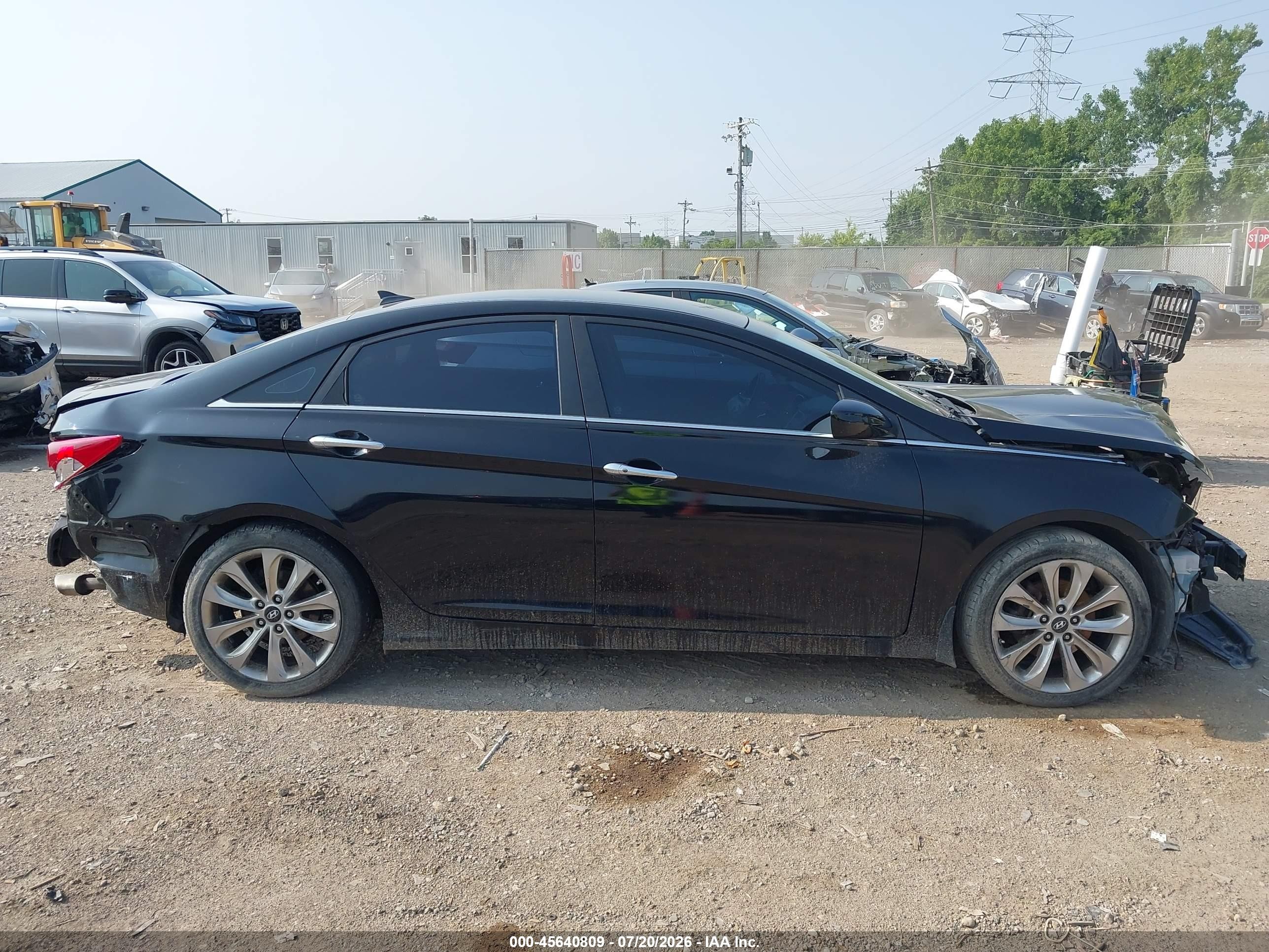 2012 Hyundai Sonata Se Black vin: 5NPEC4AC1CH389087