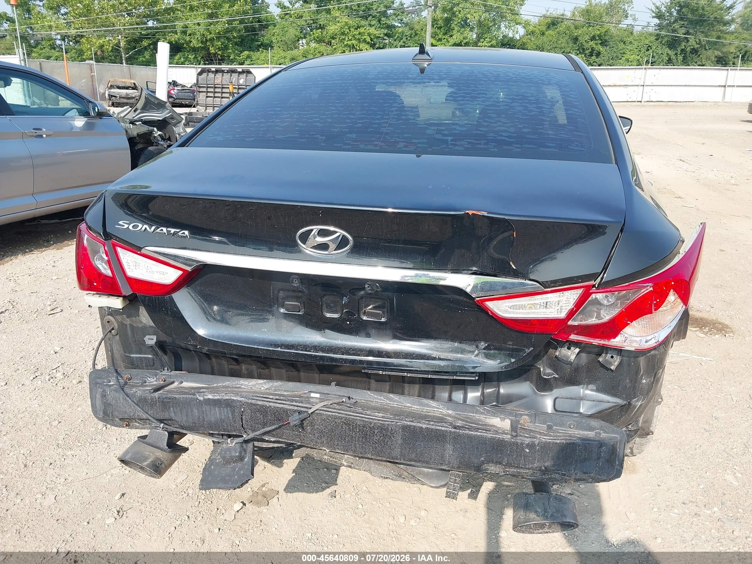 2012 Hyundai Sonata Se Black vin: 5NPEC4AC1CH389087