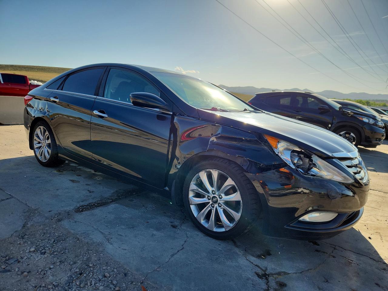 2012 Hyundai Sonata Se Black vin: 5NPEC4AC1CH399831
