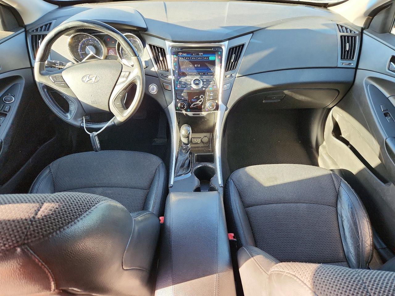 2012 Hyundai Sonata Se Black vin: 5NPEC4AC1CH399831
