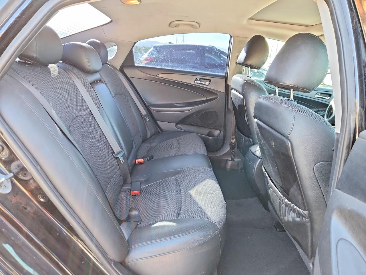2012 Hyundai Sonata Se Black vin: 5NPEC4AC1CH399831