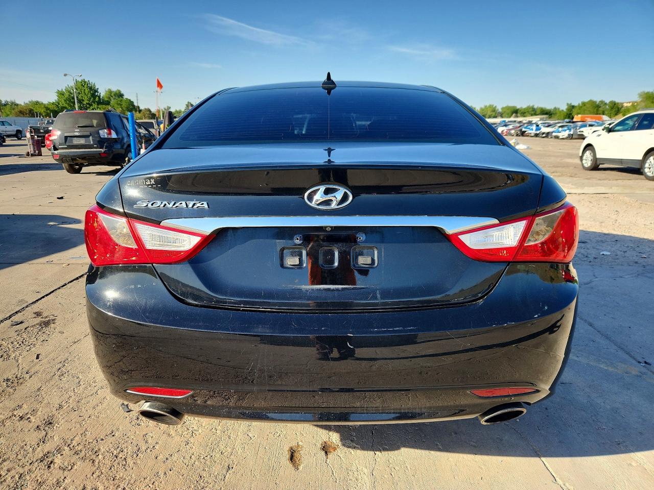 2012 Hyundai Sonata Se Black vin: 5NPEC4AC1CH399831