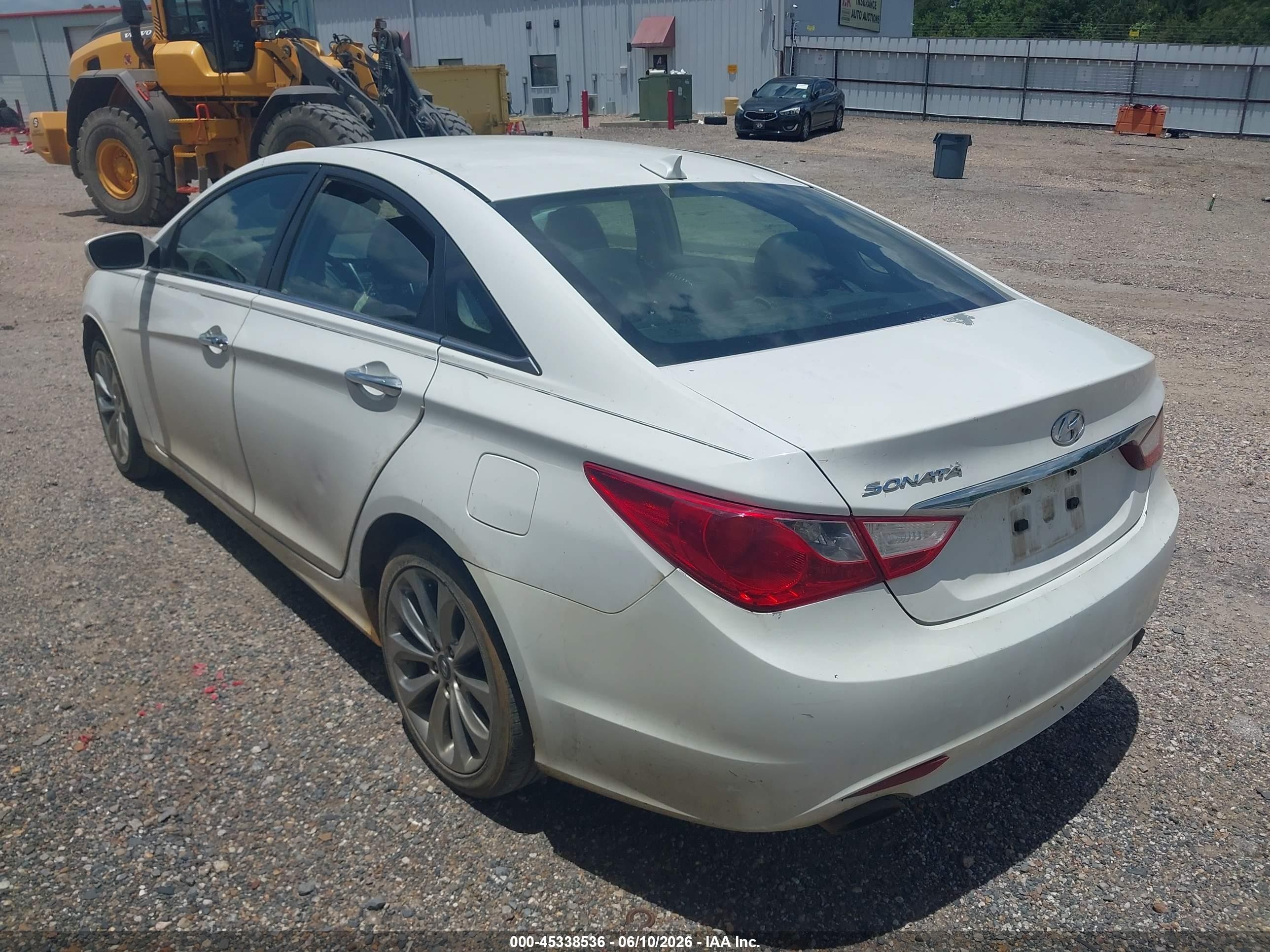 2012 Hyundai Sonata Se White vin: 5NPEC4AC1CH422380