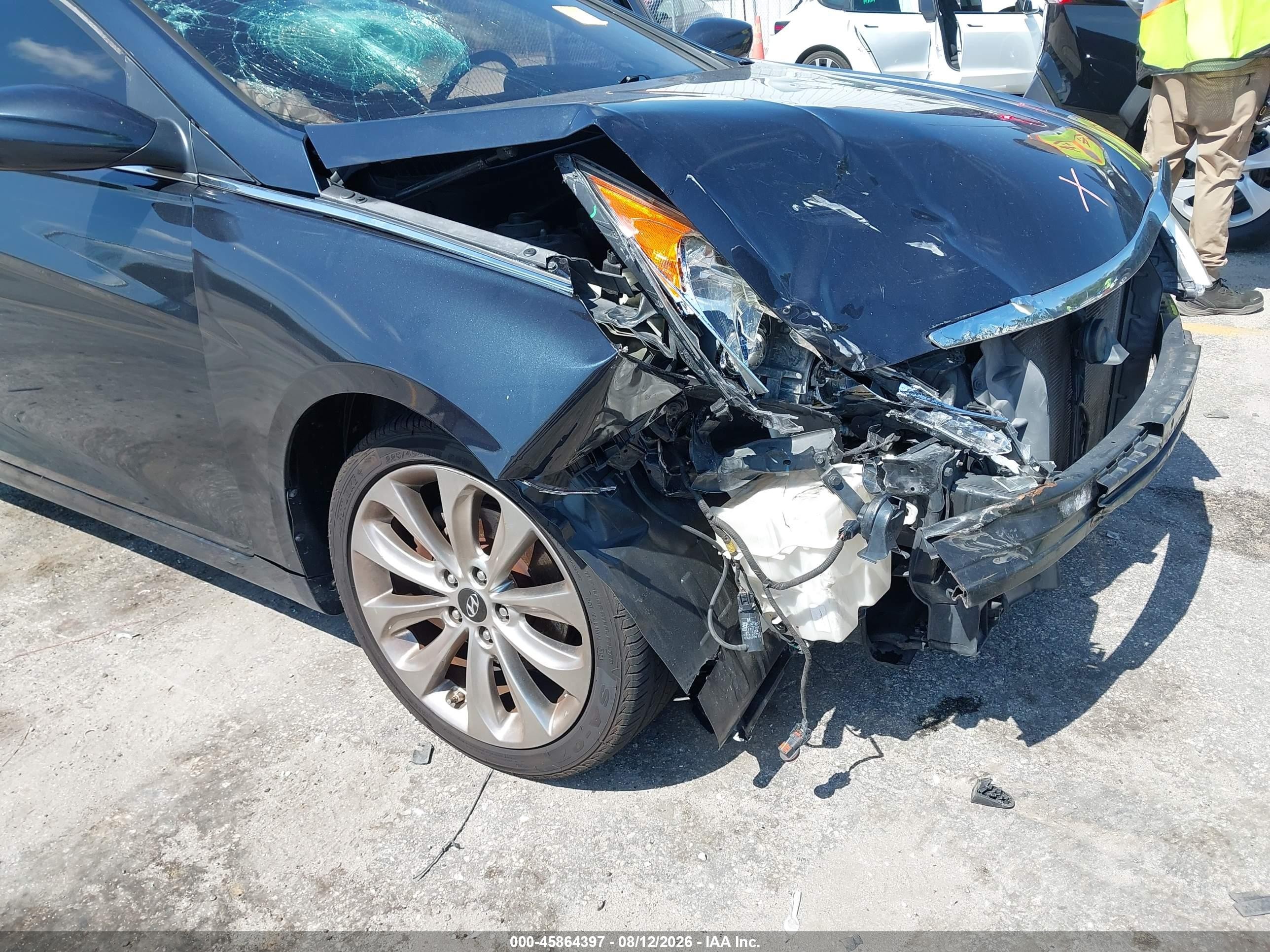 2012 Hyundai Sonata Se Navy vin: 5NPEC4AC1CH456657