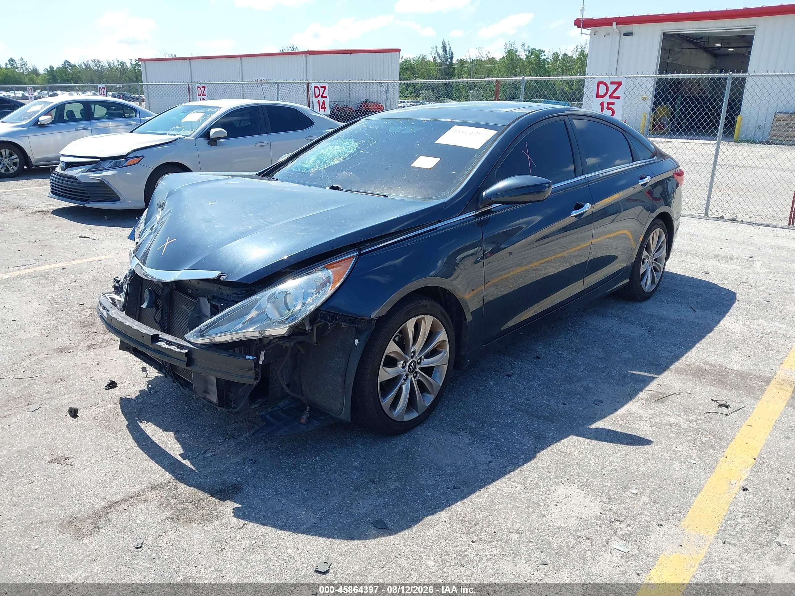 2012 Hyundai Sonata Se Navy vin: 5NPEC4AC1CH456657