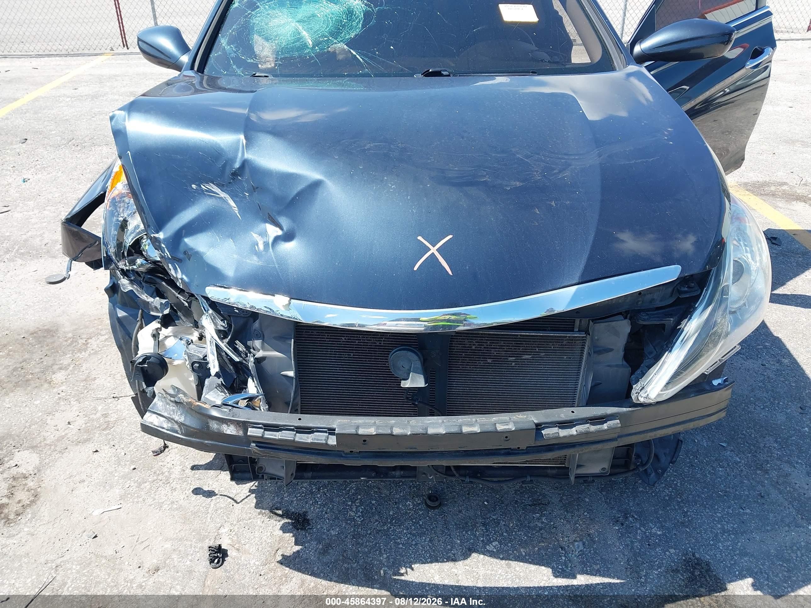 2012 Hyundai Sonata Se Navy vin: 5NPEC4AC1CH456657