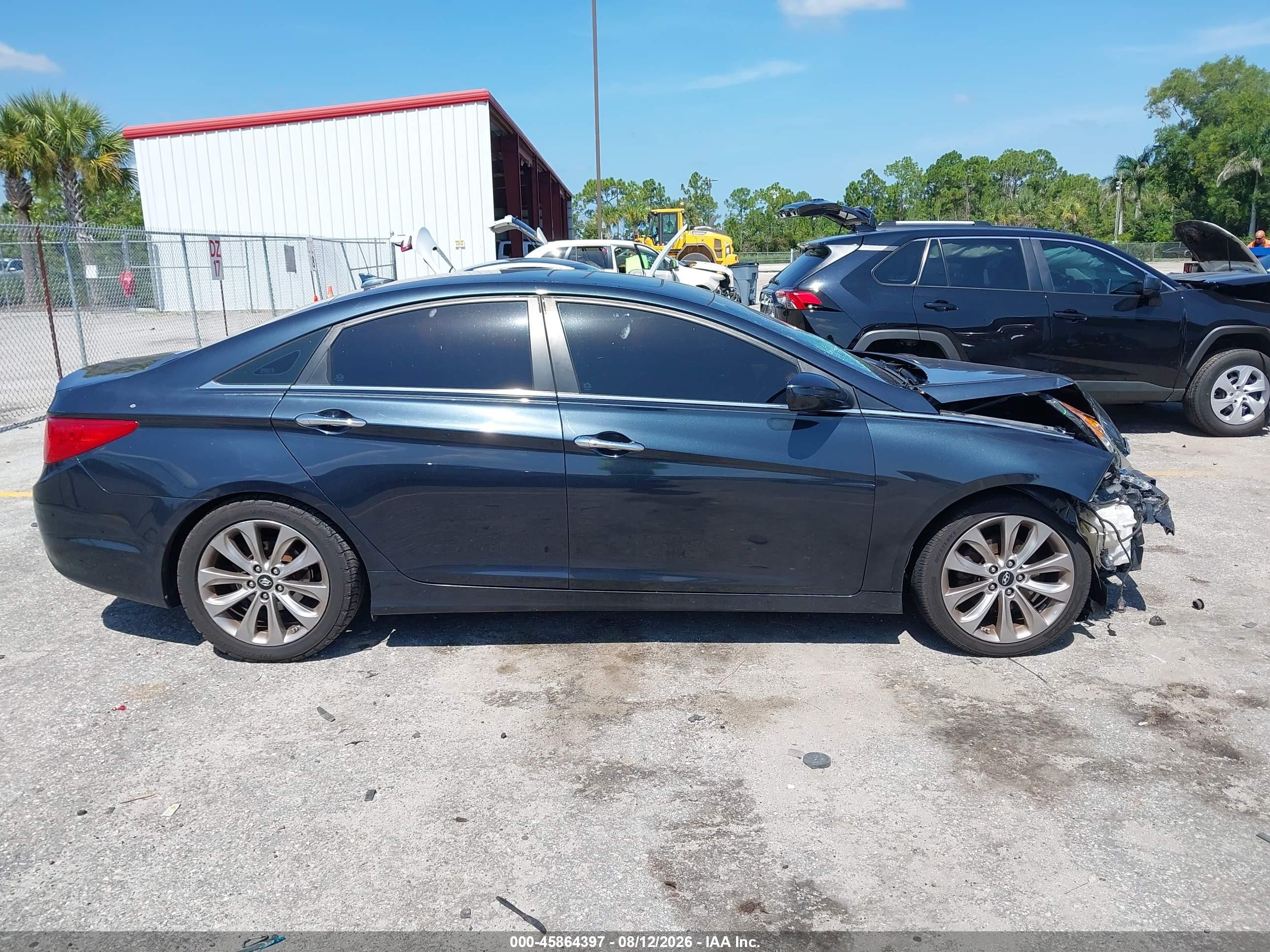 2012 Hyundai Sonata Se Navy vin: 5NPEC4AC1CH456657