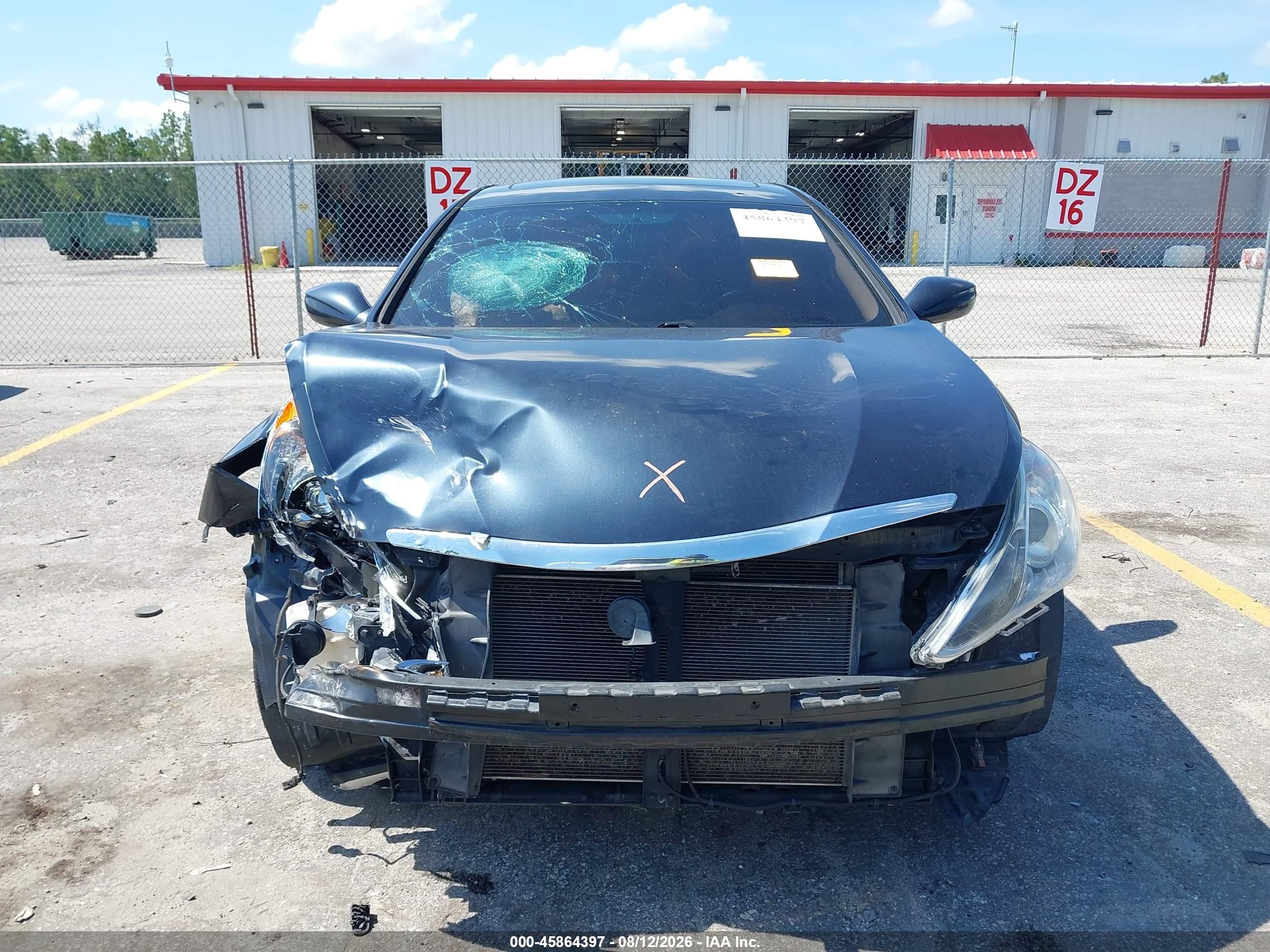 2012 Hyundai Sonata Se Navy vin: 5NPEC4AC1CH456657