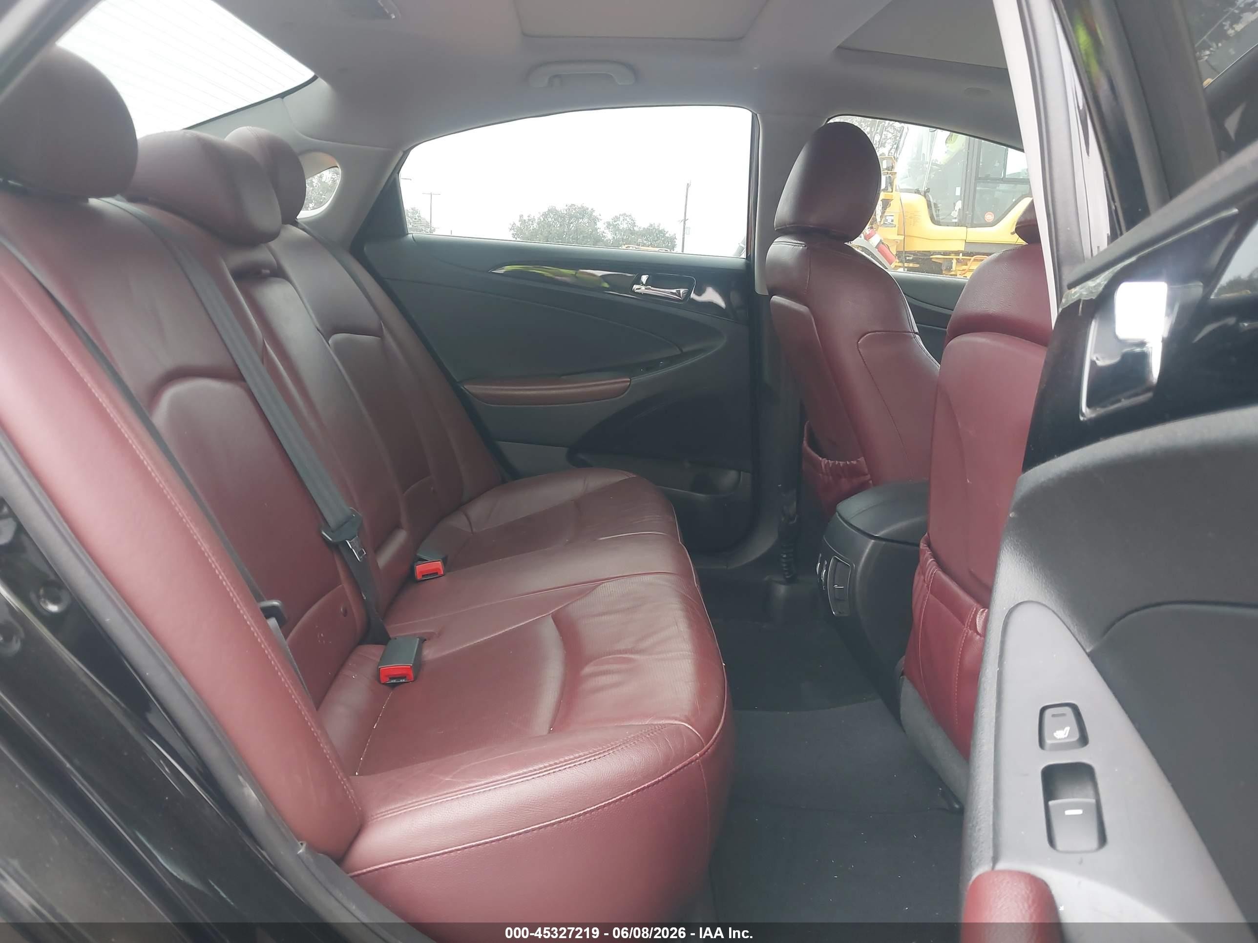 2012 Hyundai Sonata Limited Black vin: 5NPEC4AC1CH467268