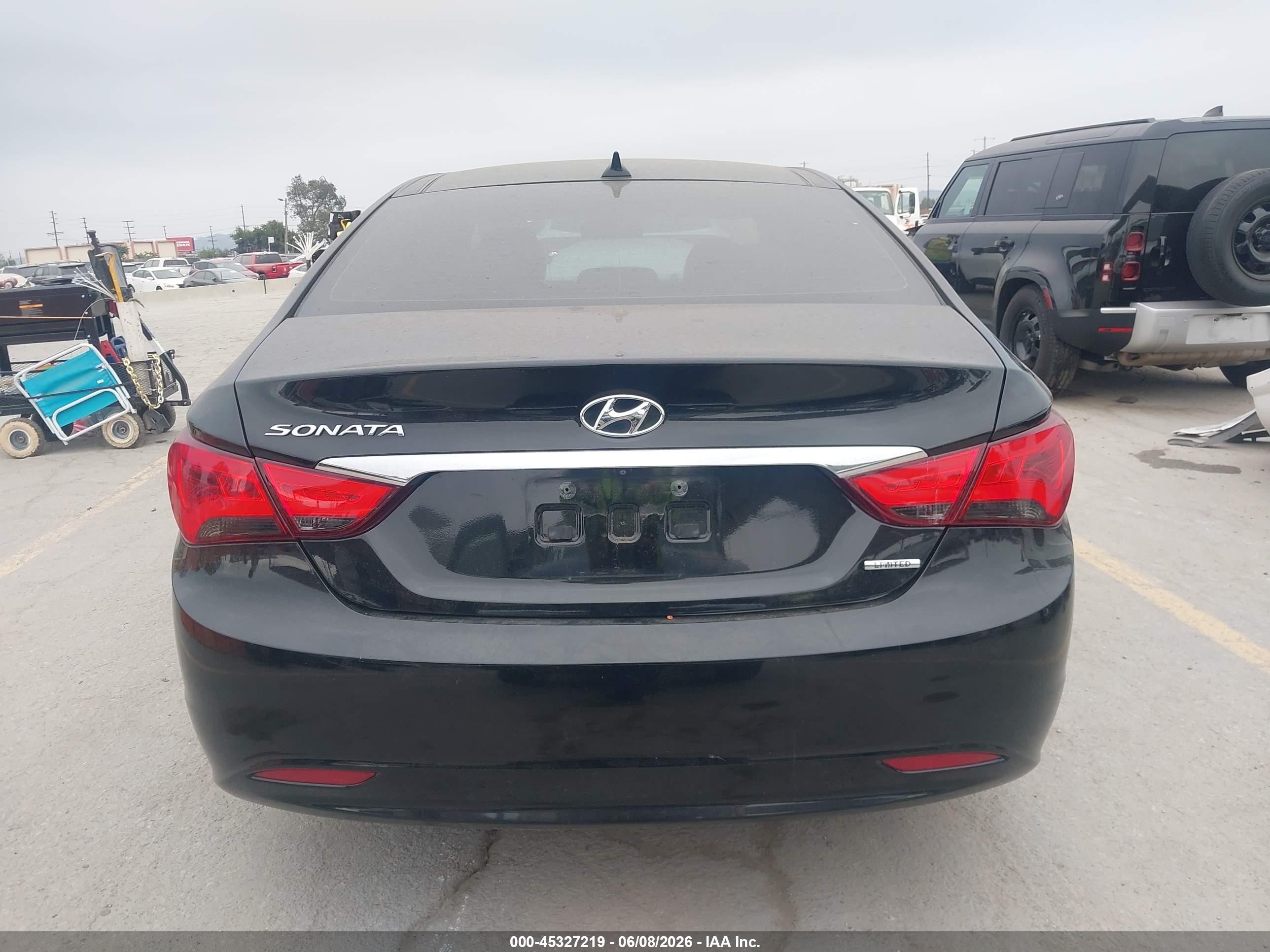 2012 Hyundai Sonata Limited Black vin: 5NPEC4AC1CH467268