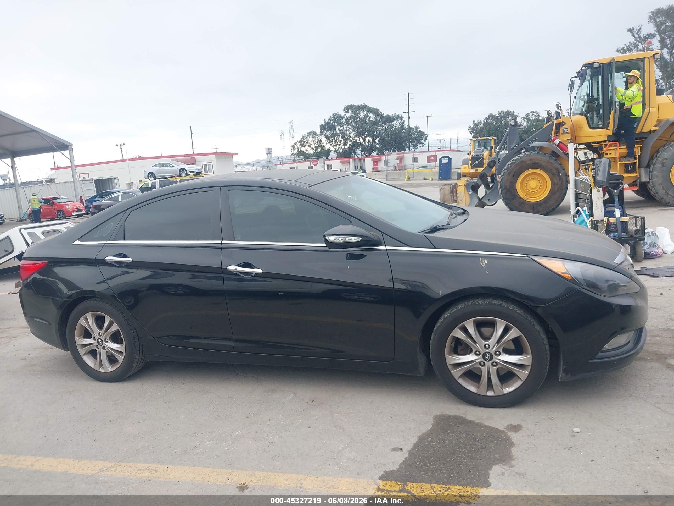 2012 Hyundai Sonata Limited Black vin: 5NPEC4AC1CH467268