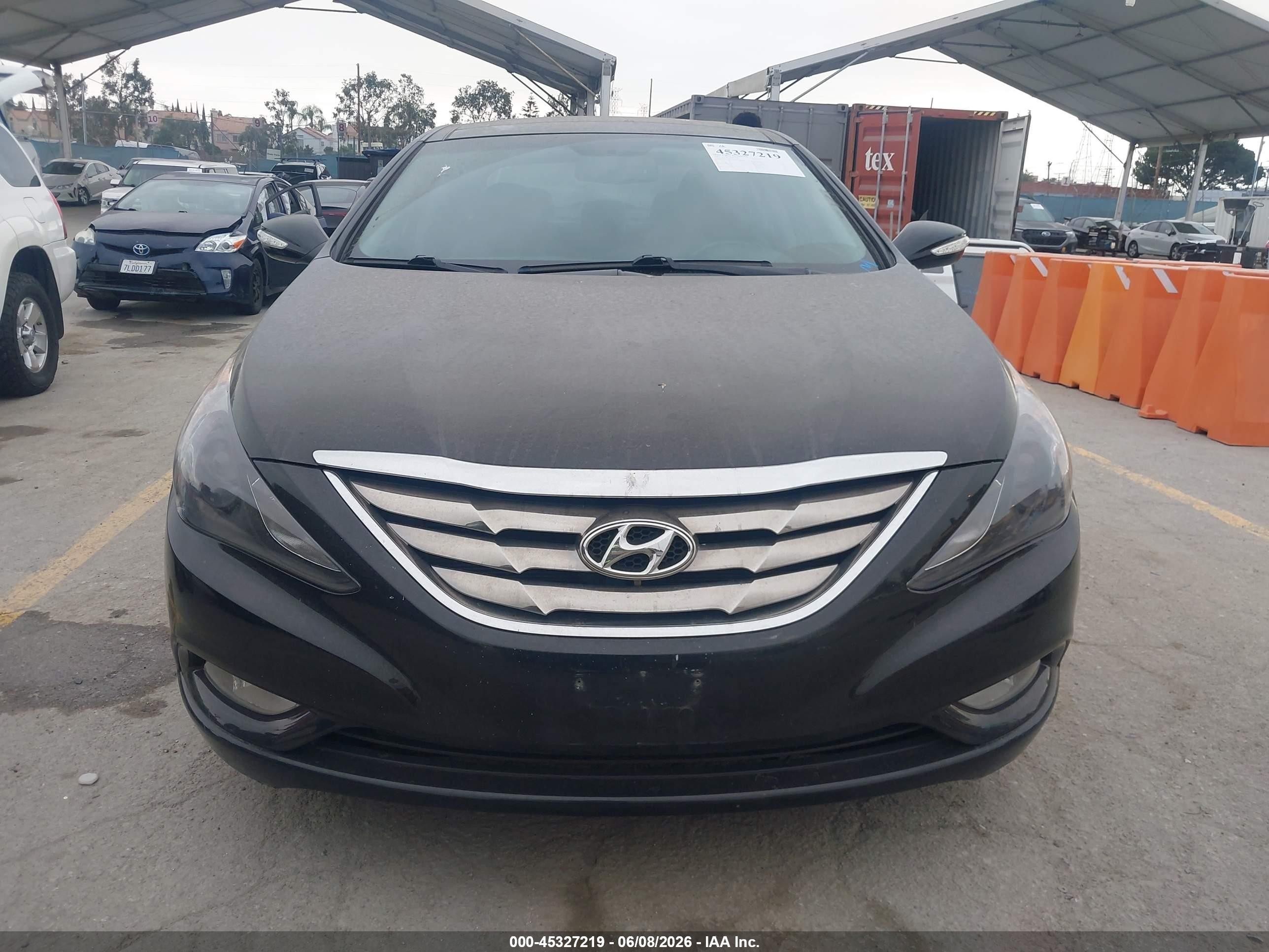 2012 Hyundai Sonata Limited Black vin: 5NPEC4AC1CH467268
